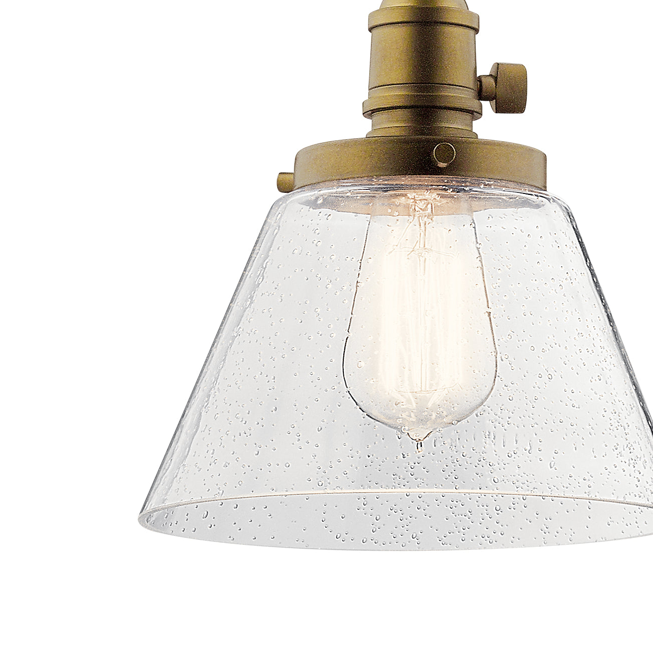 Kichler - 43851NBR - One Light Mini Pendant - Avery - Natural Brass