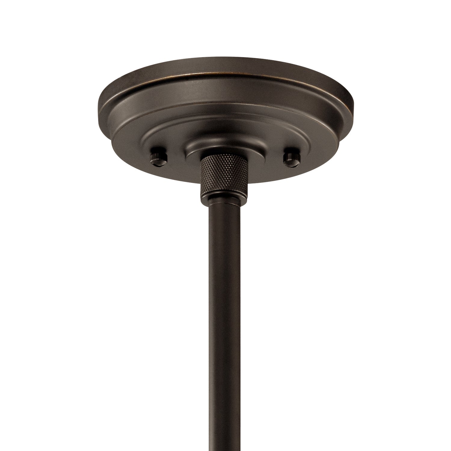 Kichler - 49982OZ - One Light Outdoor Pendant/Semi Flush - Allenbury - Olde Bronze