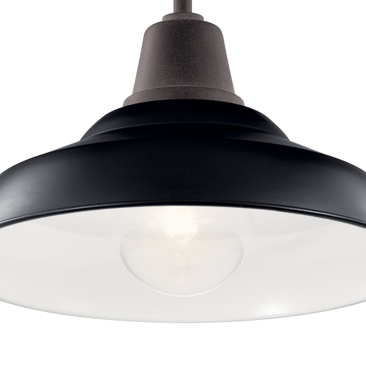 Kichler - 49992BK - One Light Outdoor Pendant/Semi Flush - Pier - Black