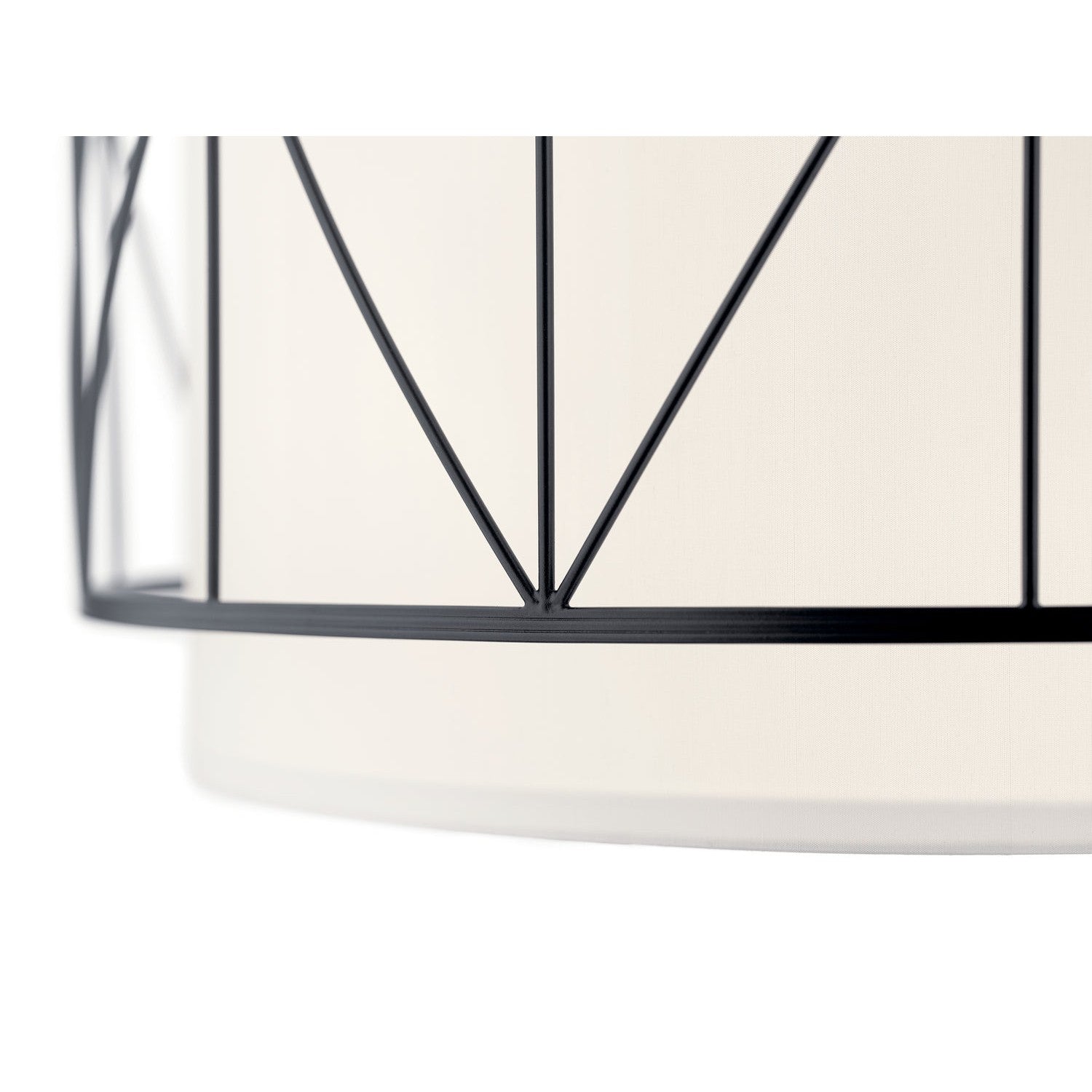Kichler - 52072BK - Four Light Pendant - Birkleigh - Black