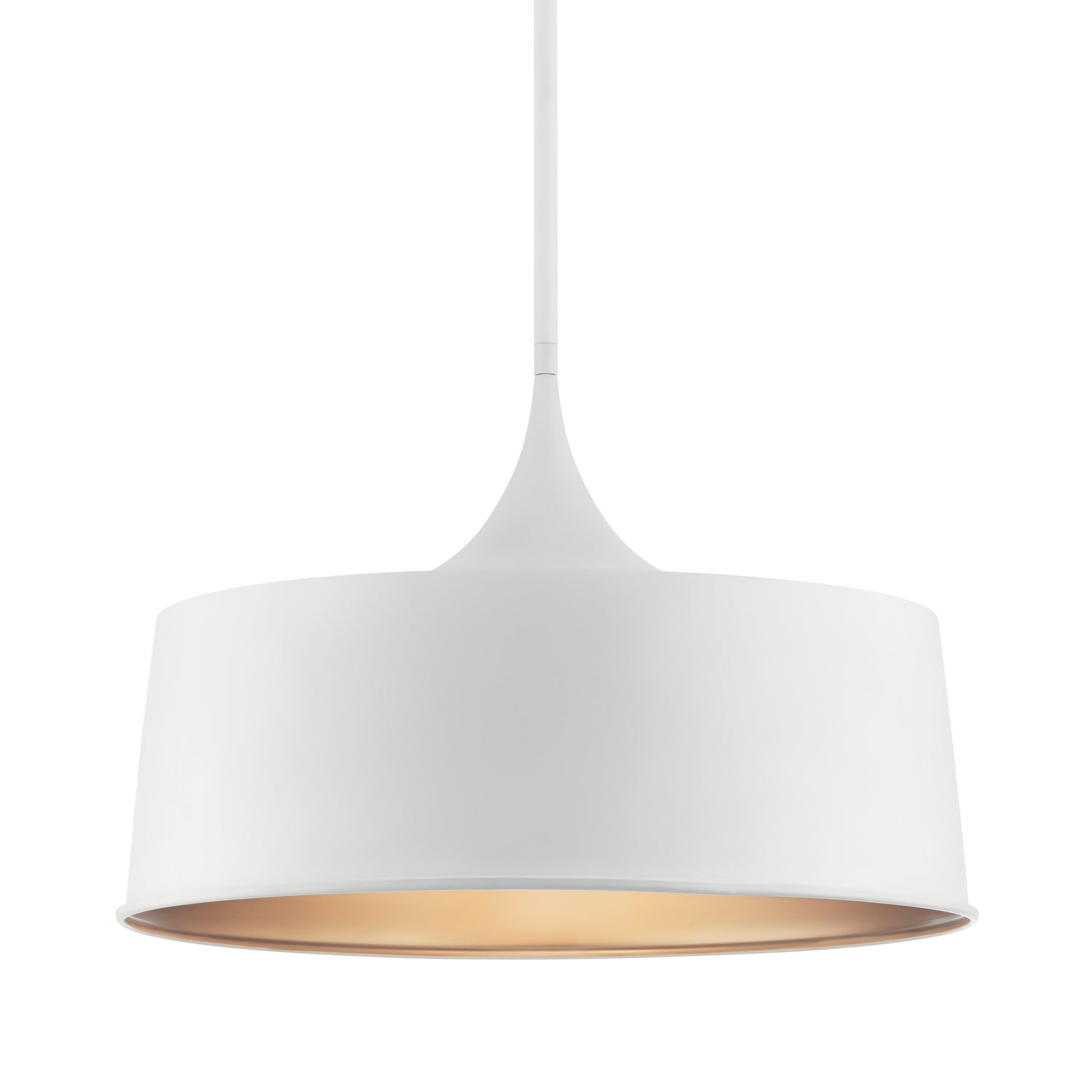 Kichler - 52097WH - One Light Pendant/Semi Flush - Elias - White
