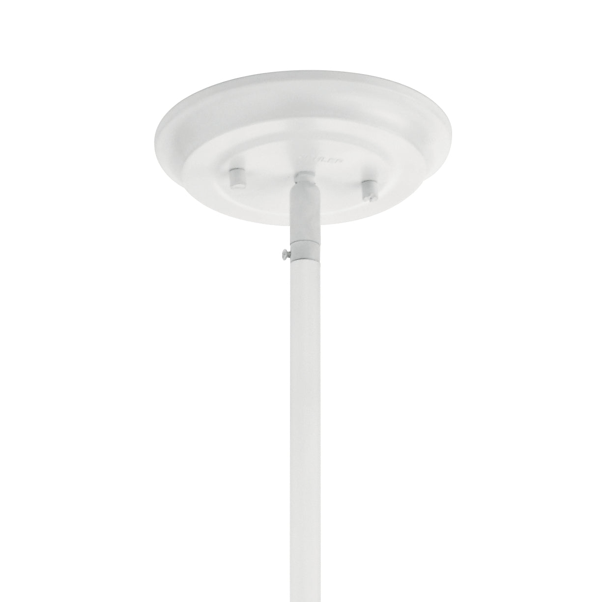 Kichler - 52097WH - One Light Pendant/Semi Flush - Elias - White