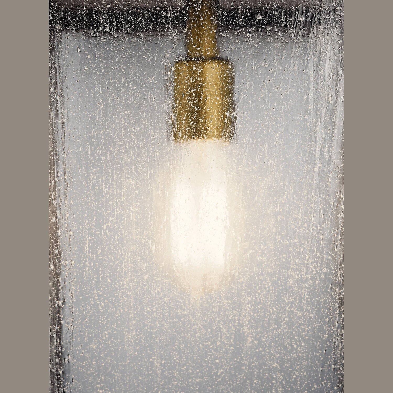 Kichler - 59006WZC - One Light Outdoor Wall Mount - Lahden - Weathered Zinc