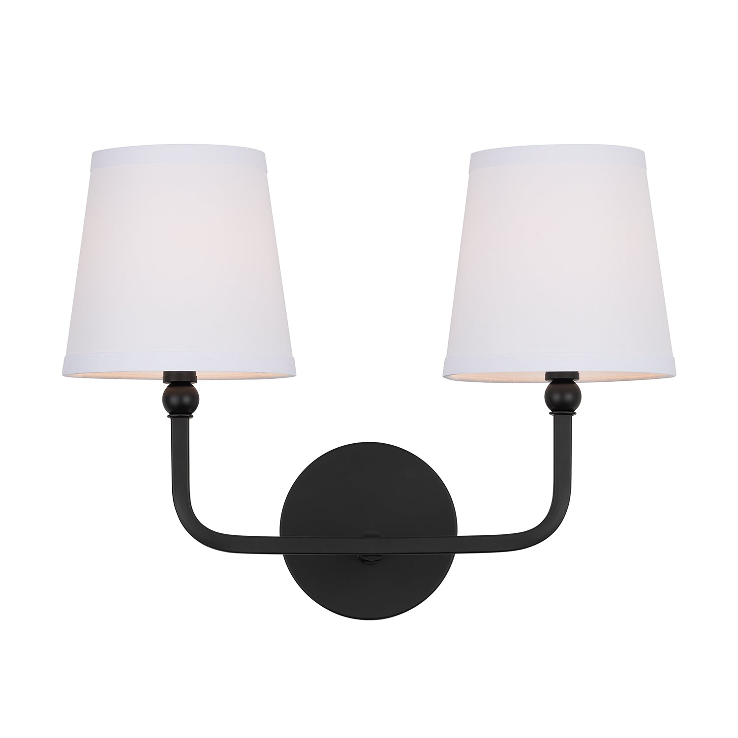 Capital Lighting - 119321MB-674 - Two Light Vanity - Dawson - Matte Black