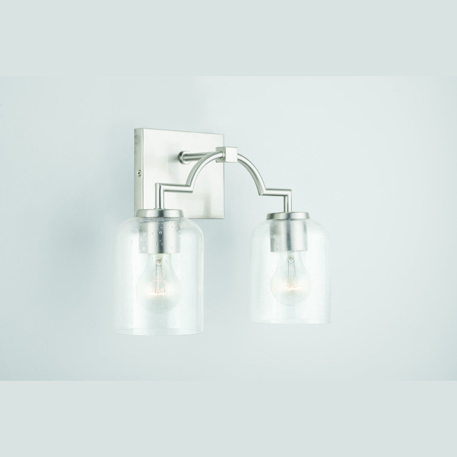 Capital Lighting - 139321BN-500 - Two Light Vanity - Carter - Brushed Nickel