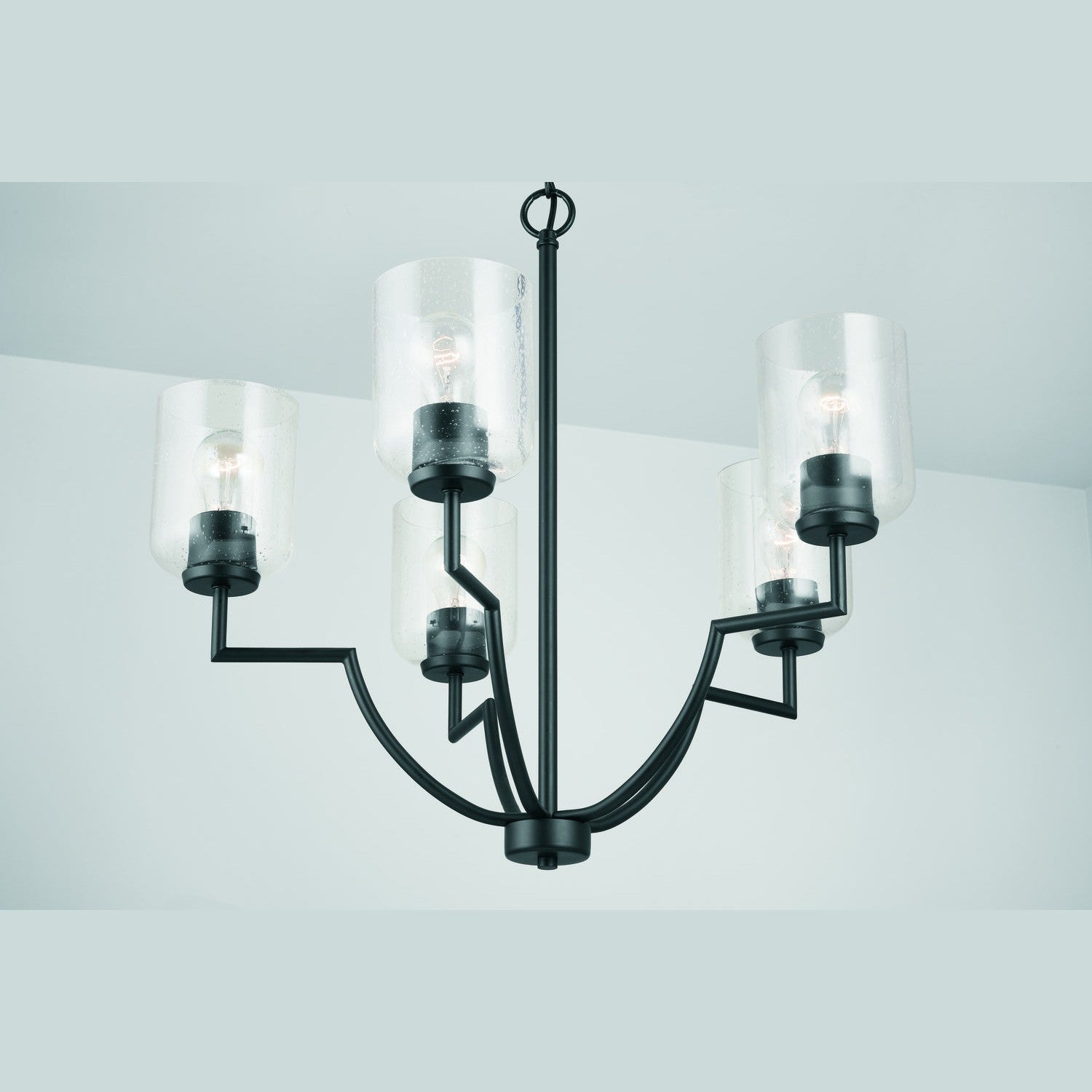 Capital Lighting - 439351MB-500 - Five Light Chandelier - Carter - Matte Black