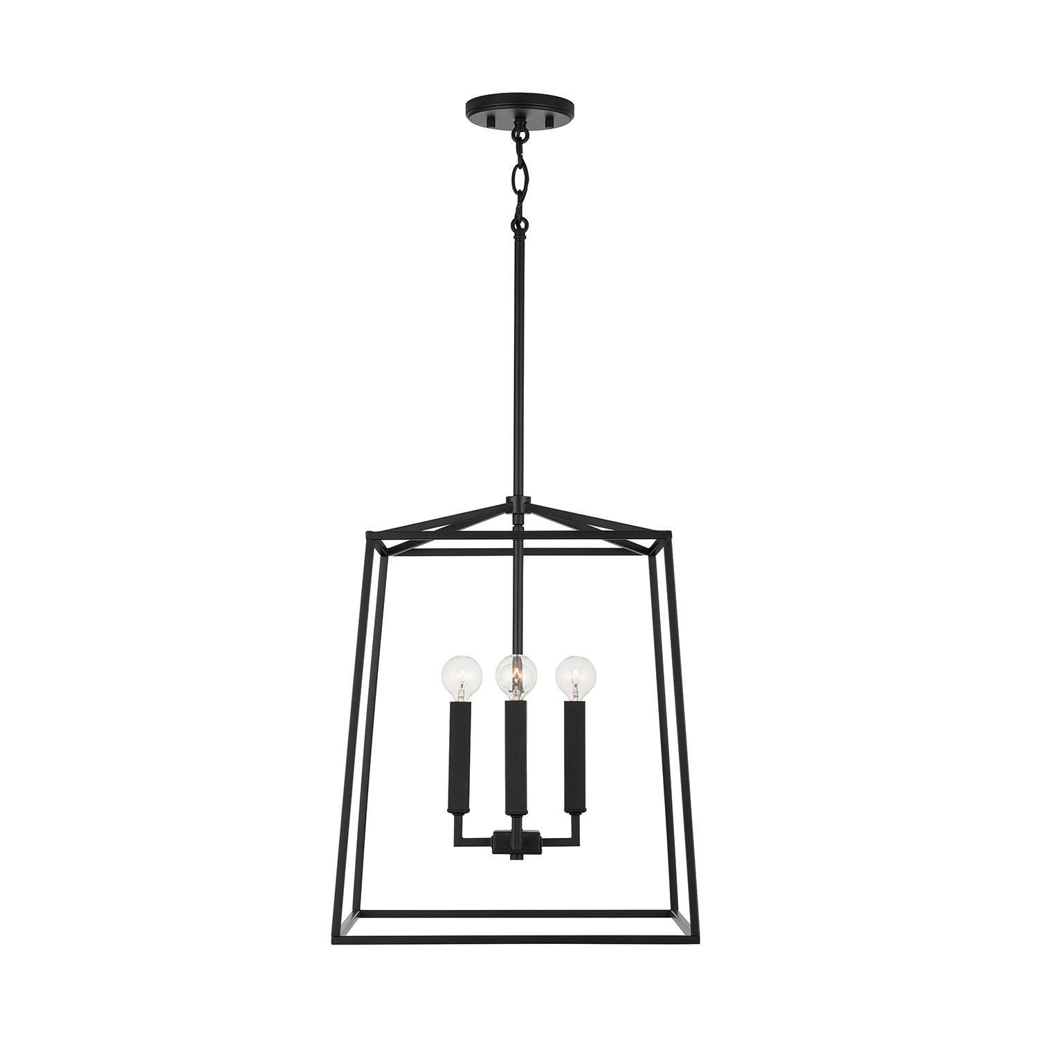 Capital Lighting - 537642MB - Four Light Foyer - Thea - Matte Black