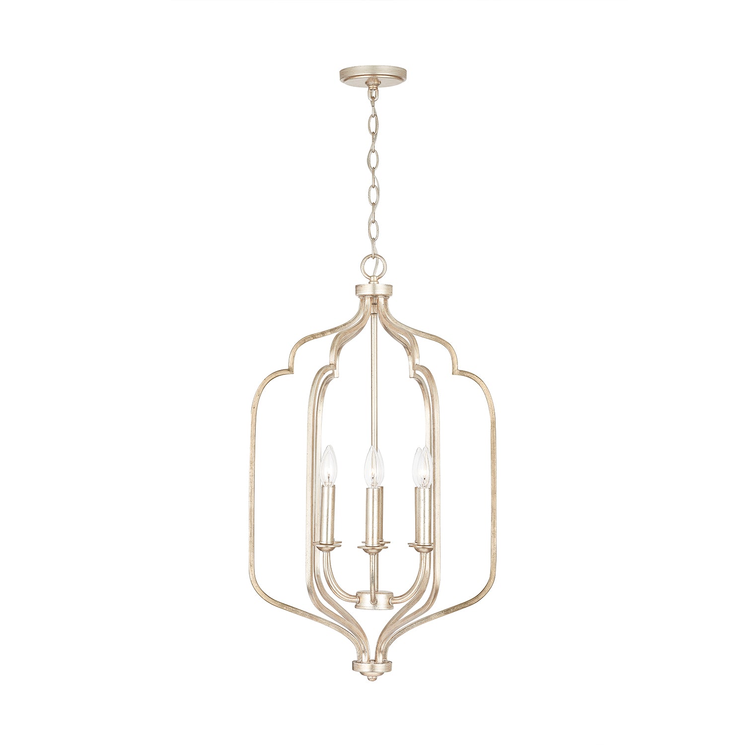 Capital Lighting - 538761WG - Six Light Foyer - Ophelia - Winter Gold