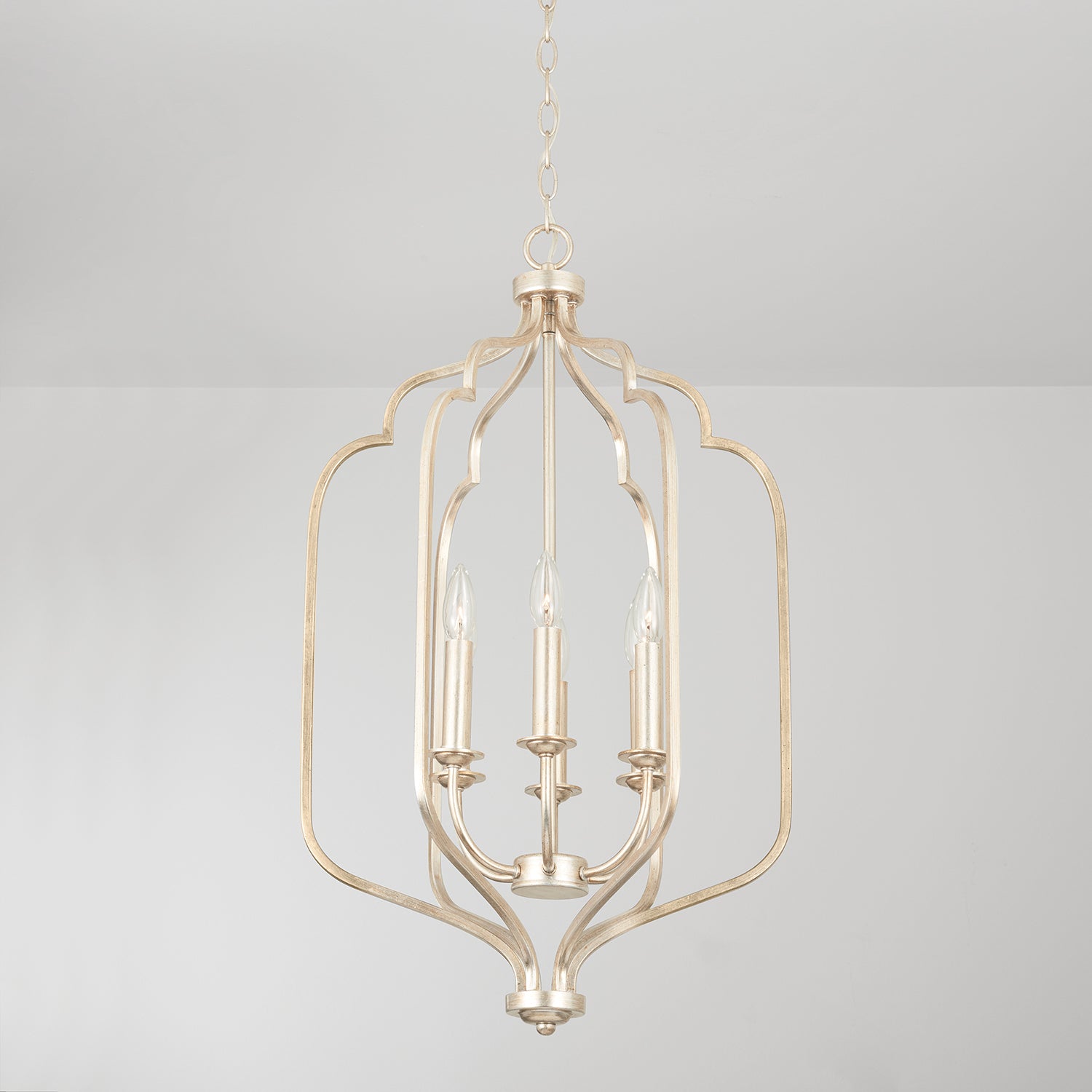 Capital Lighting - 538761WG - Six Light Foyer - Ophelia - Winter Gold