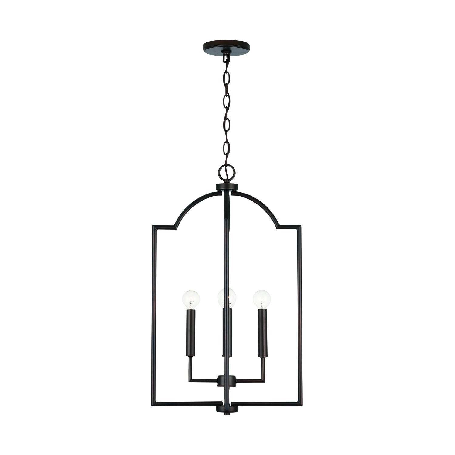 Capital Lighting - 539341BZ - Four Light Foyer Pendant - Carter - Bronze