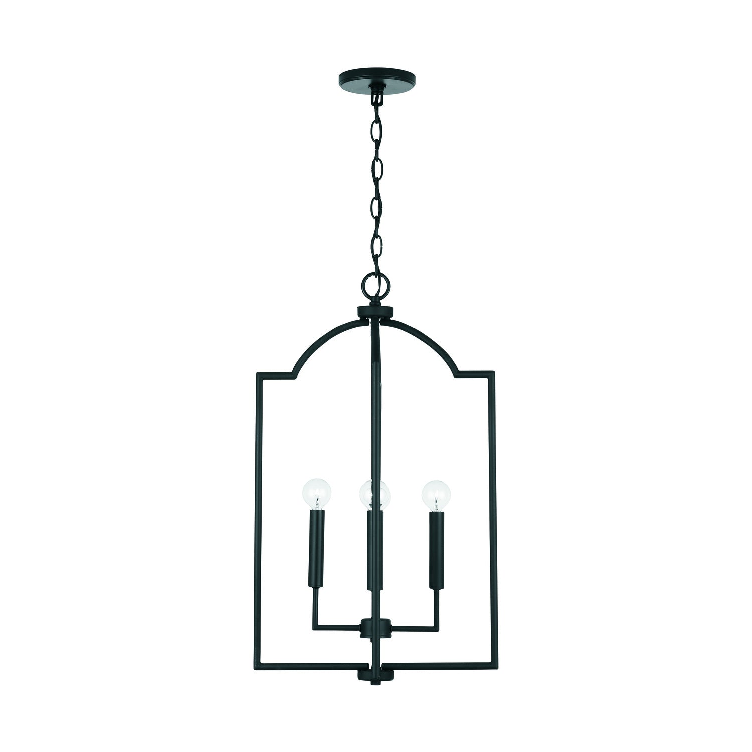 Capital Lighting - 539341MB - Four Light Foyer - Carter - Matte Black