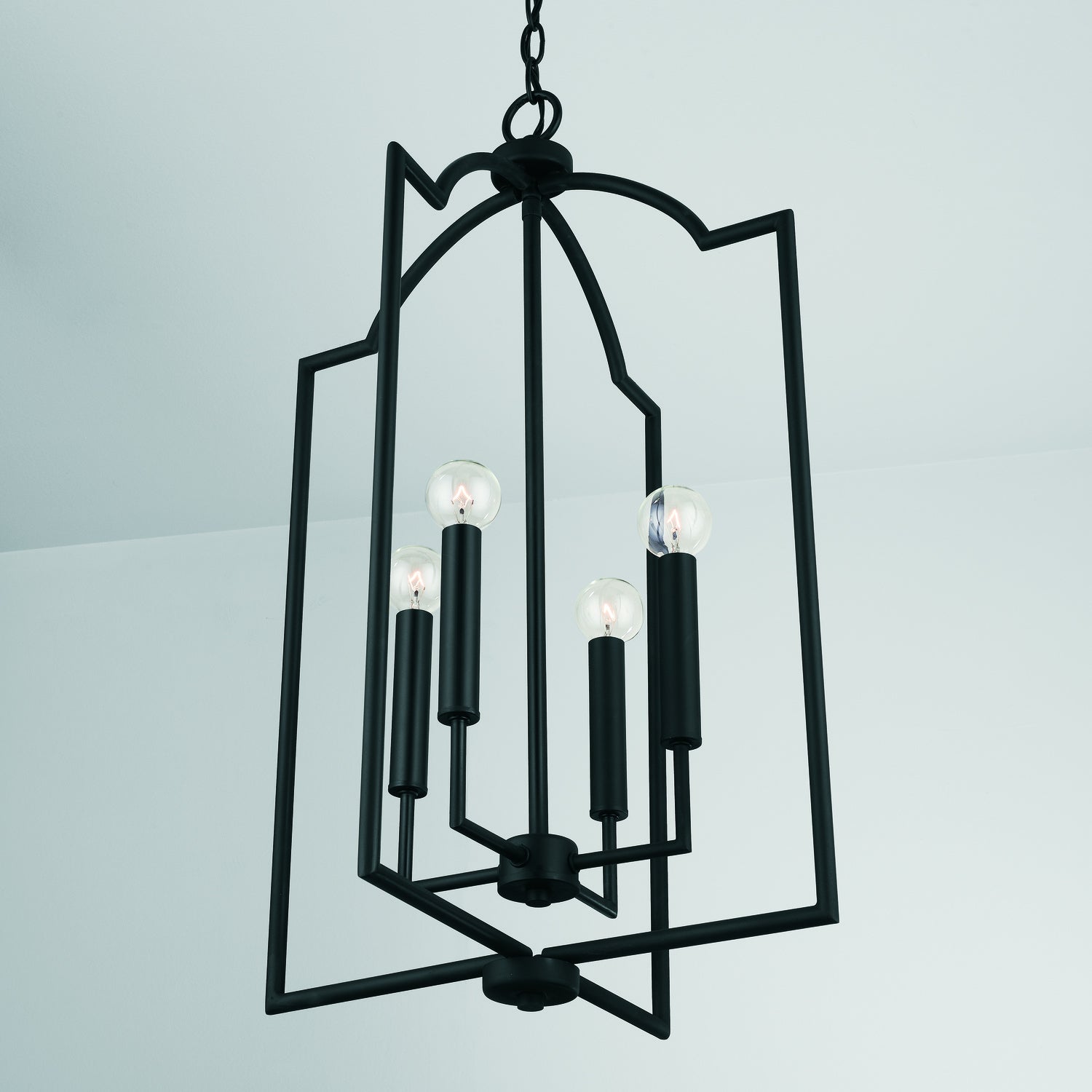 Capital Lighting - 539341MB - Four Light Foyer - Carter - Matte Black