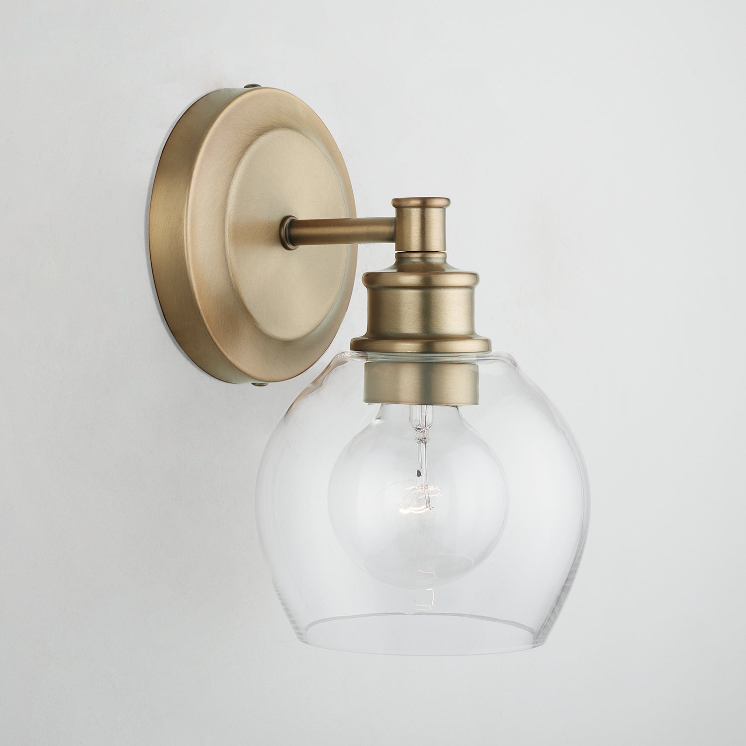 Capital Lighting - 621111AD-426 - One Light Wall Sconce - Mid Century - Aged Brass