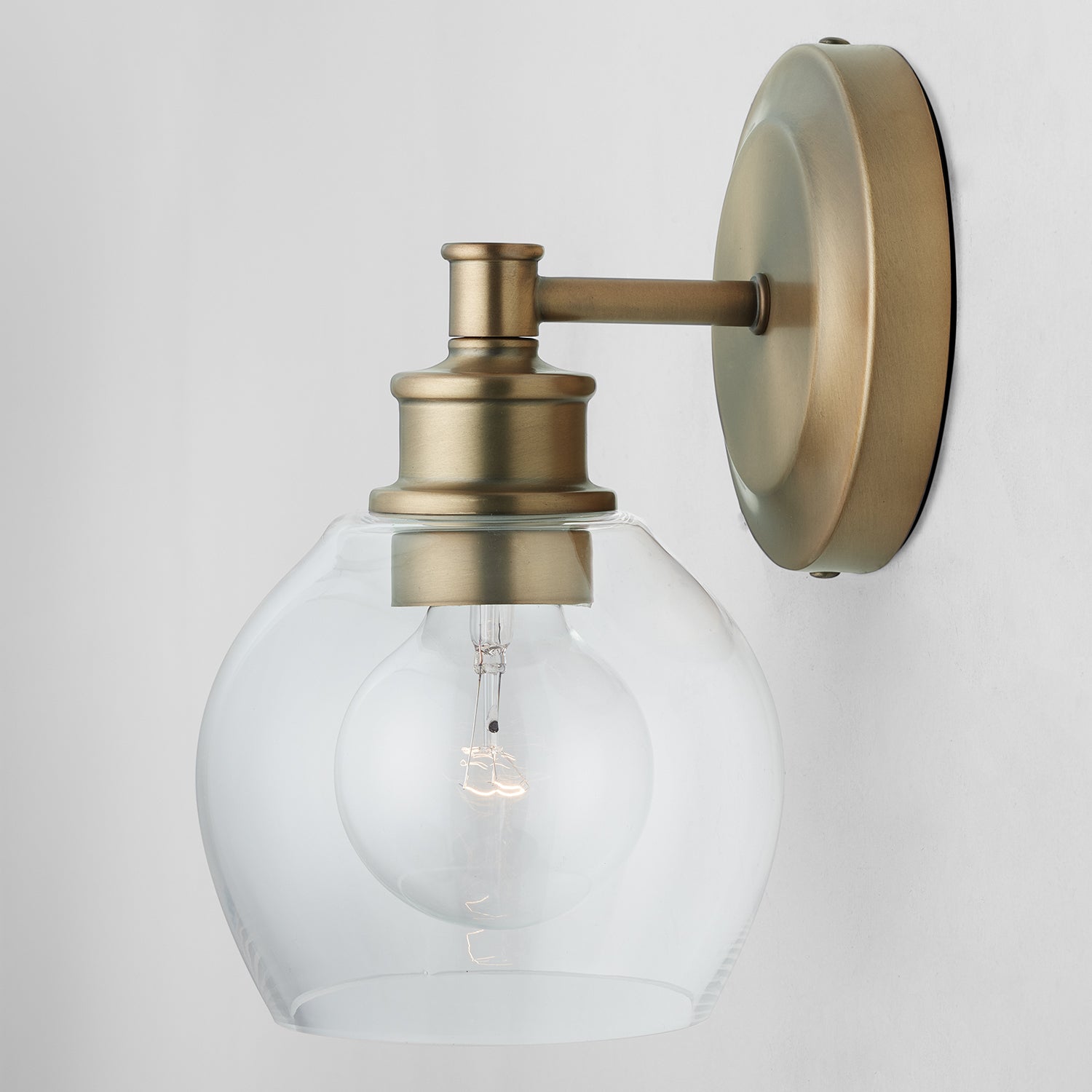 Capital Lighting - 621111AD-426 - One Light Wall Sconce - Mid Century - Aged Brass