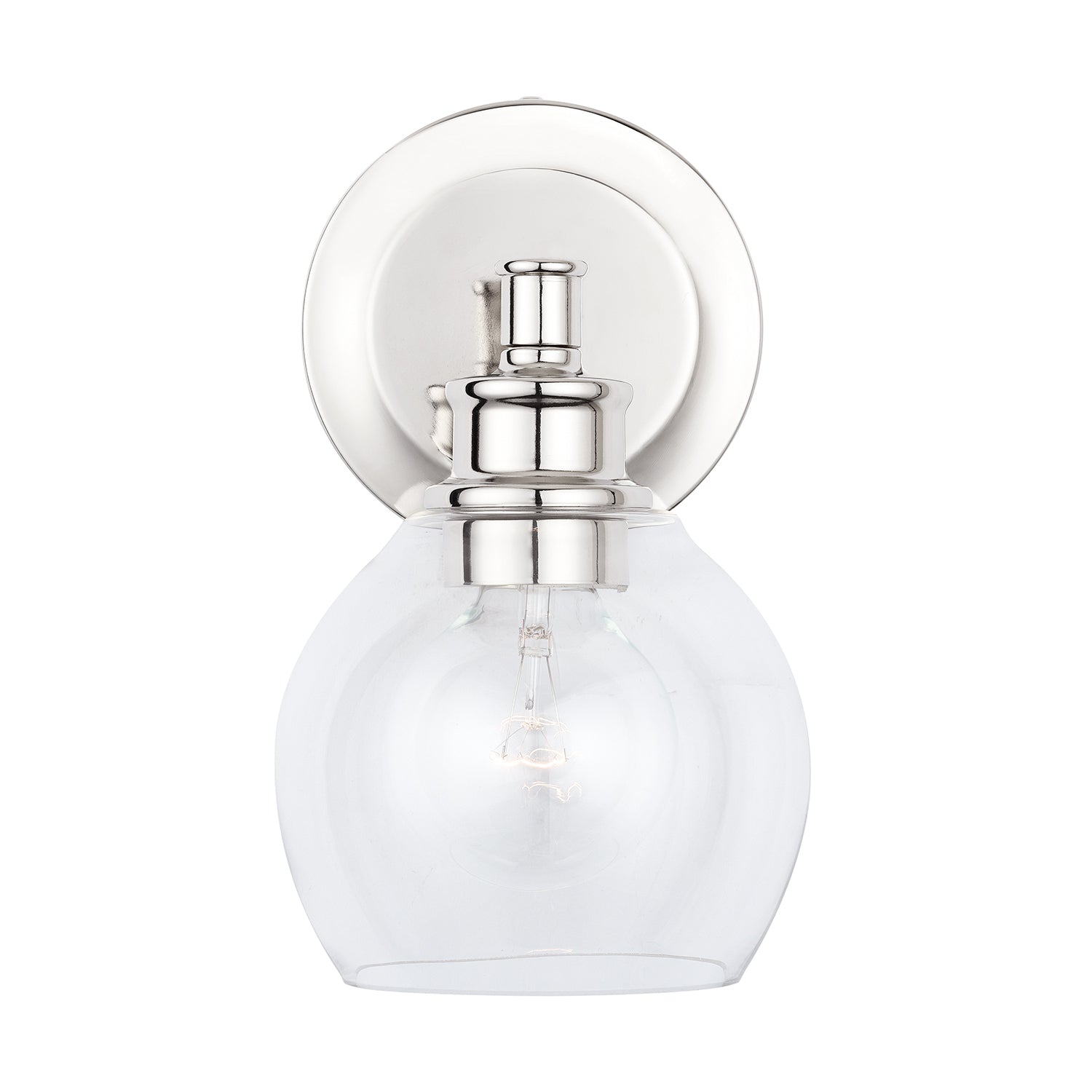 Capital Lighting - 621111PN-426 - One Light Wall Sconce - Mid Century - Polished Nickel
