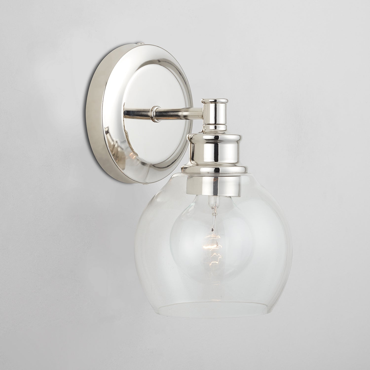 Capital Lighting - 621111PN-426 - One Light Wall Sconce - Mid Century - Polished Nickel