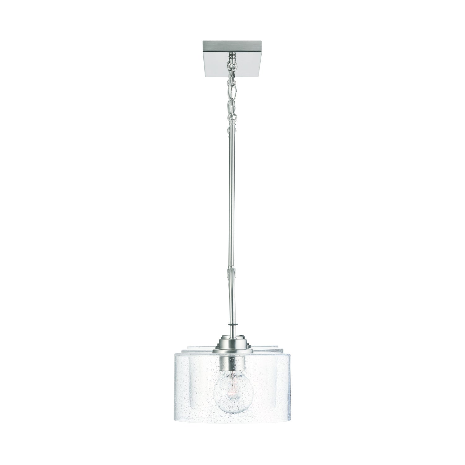 Capital Lighting - 838435BN - Three Light Island Pendant - Jake - Brushed Nickel