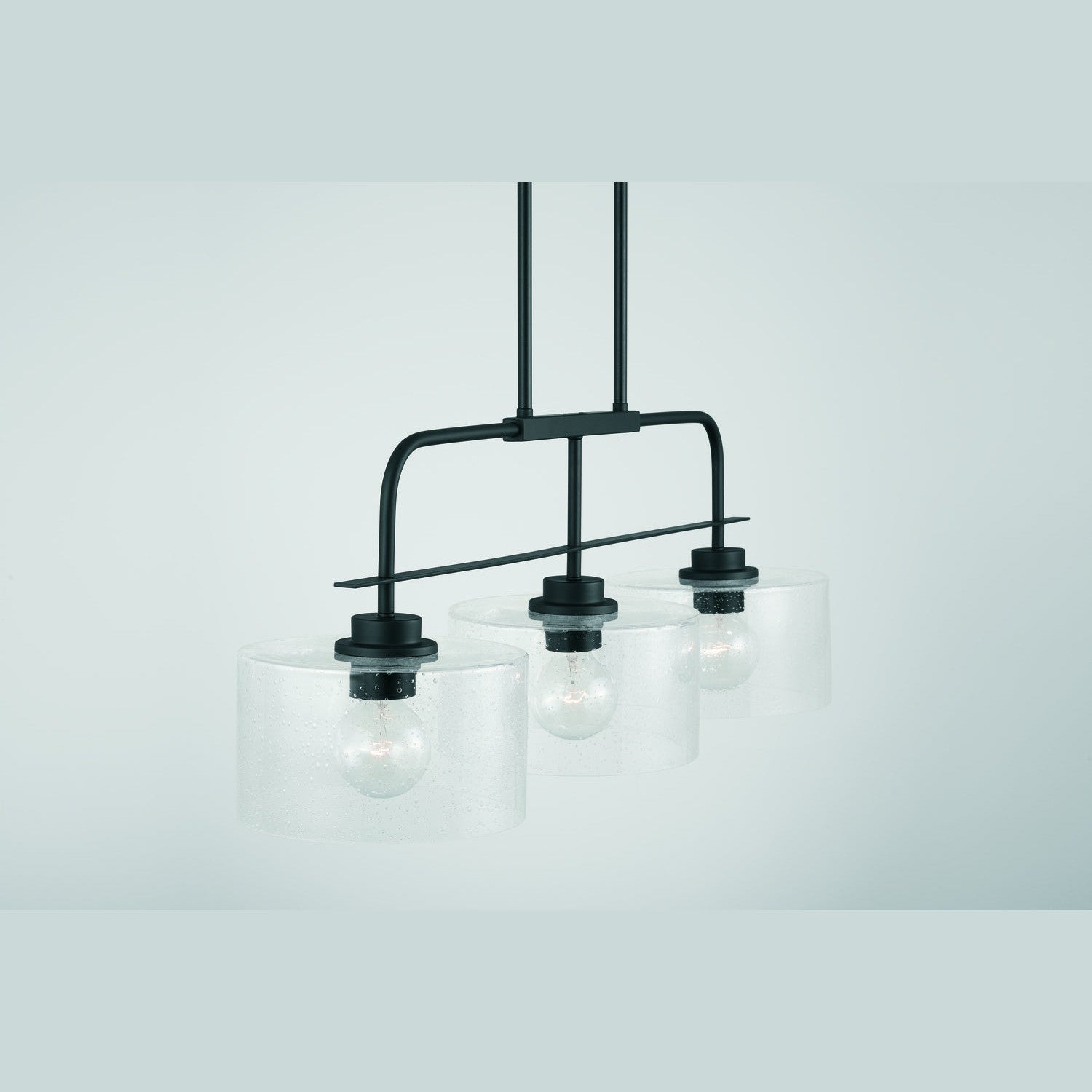 Capital Lighting - 838435MB - Three Light Island Pendant - Jake - Matte Black
