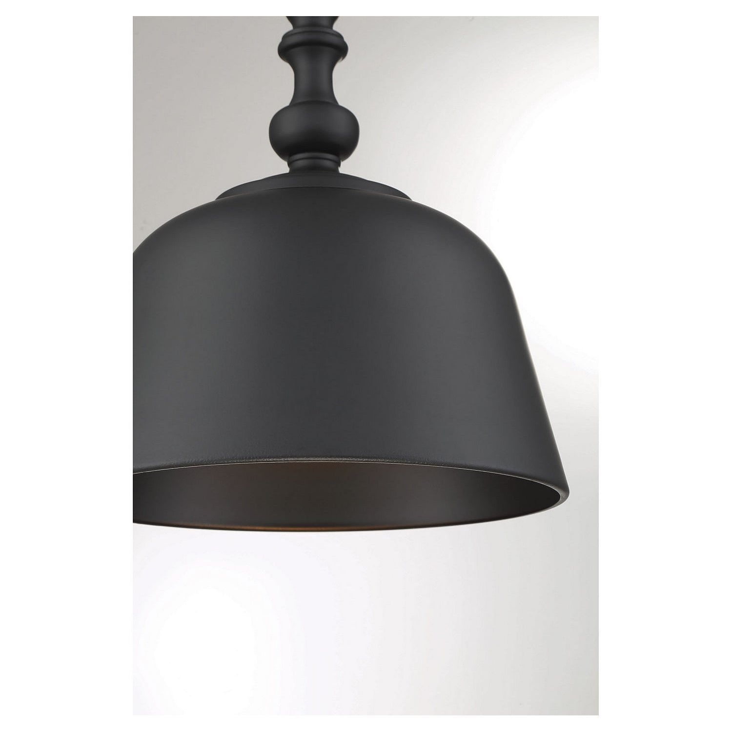 Savoy House - 7-3751-1-89 - One Light Pendant - Berg - Matte Black