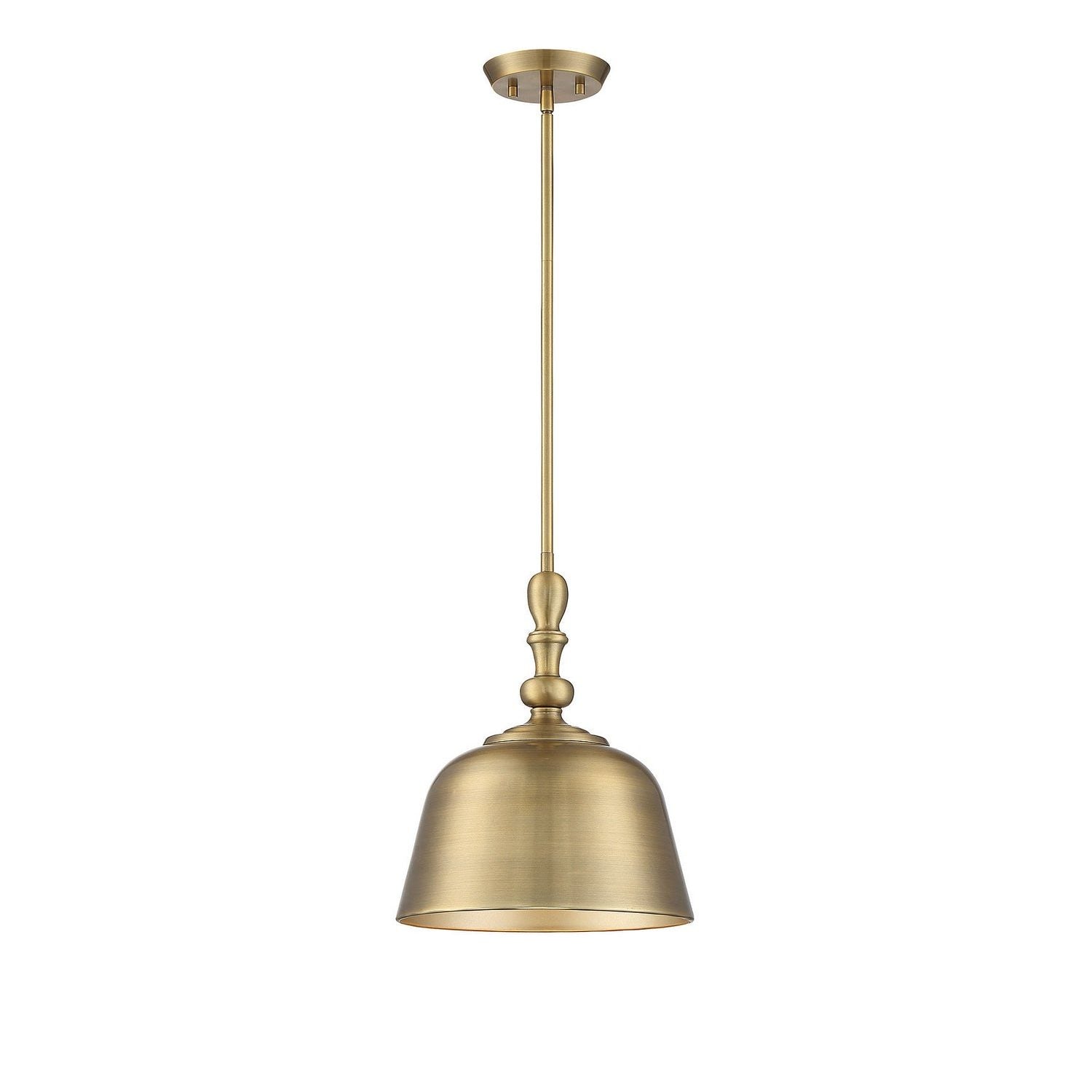 Savoy House - 7-3751-1-322 - One Light Pendant - Berg - Warm Brass