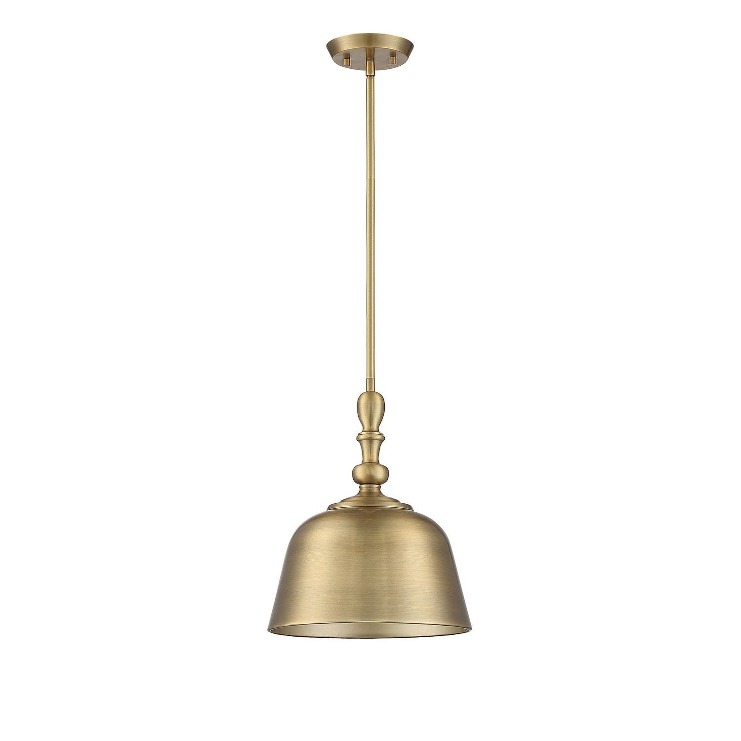Savoy House - 7-3751-1-322 - One Light Pendant - Berg - Warm Brass
