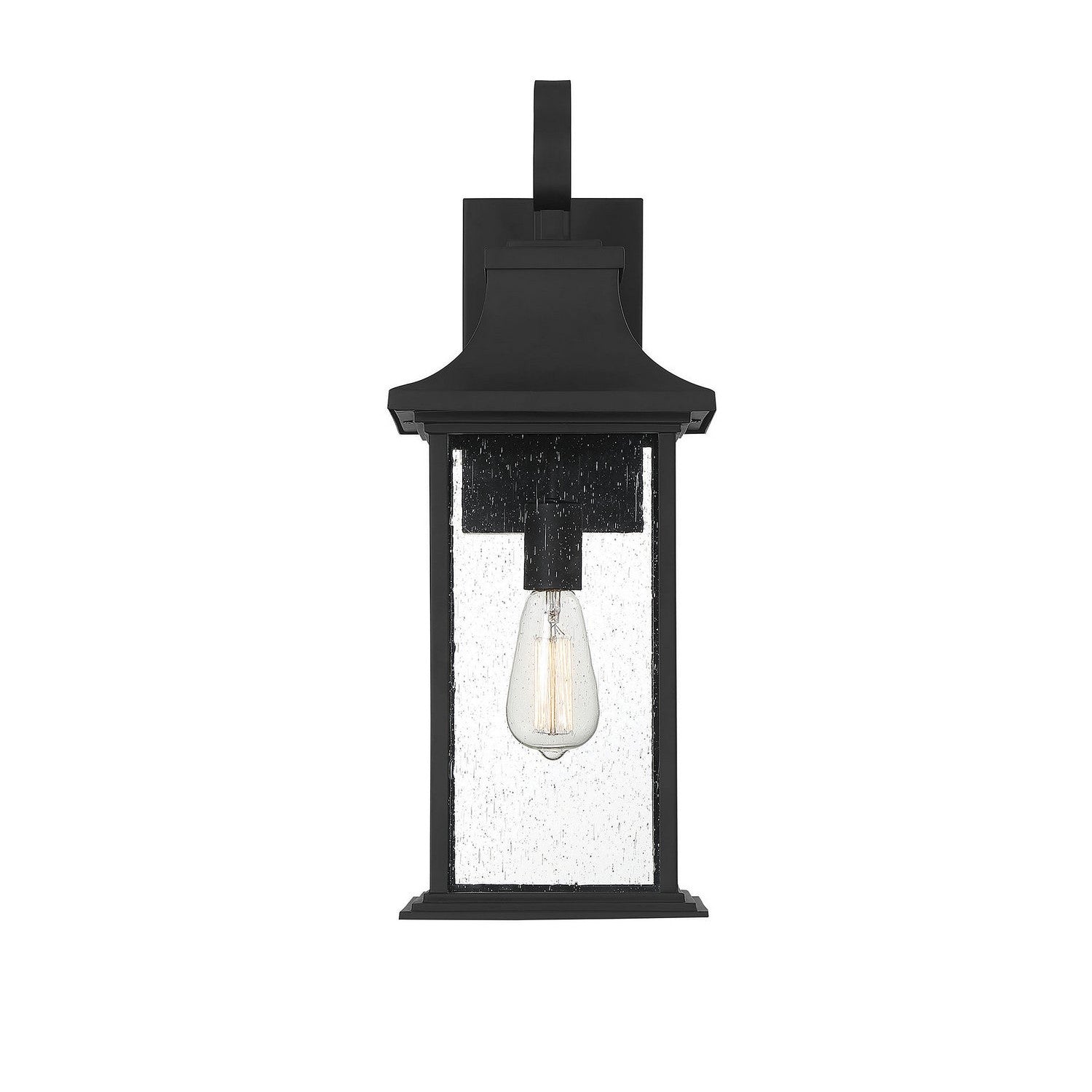 Savoy House - 5-451-BK - One Light Wall Sconce - Hancock - Matte Black