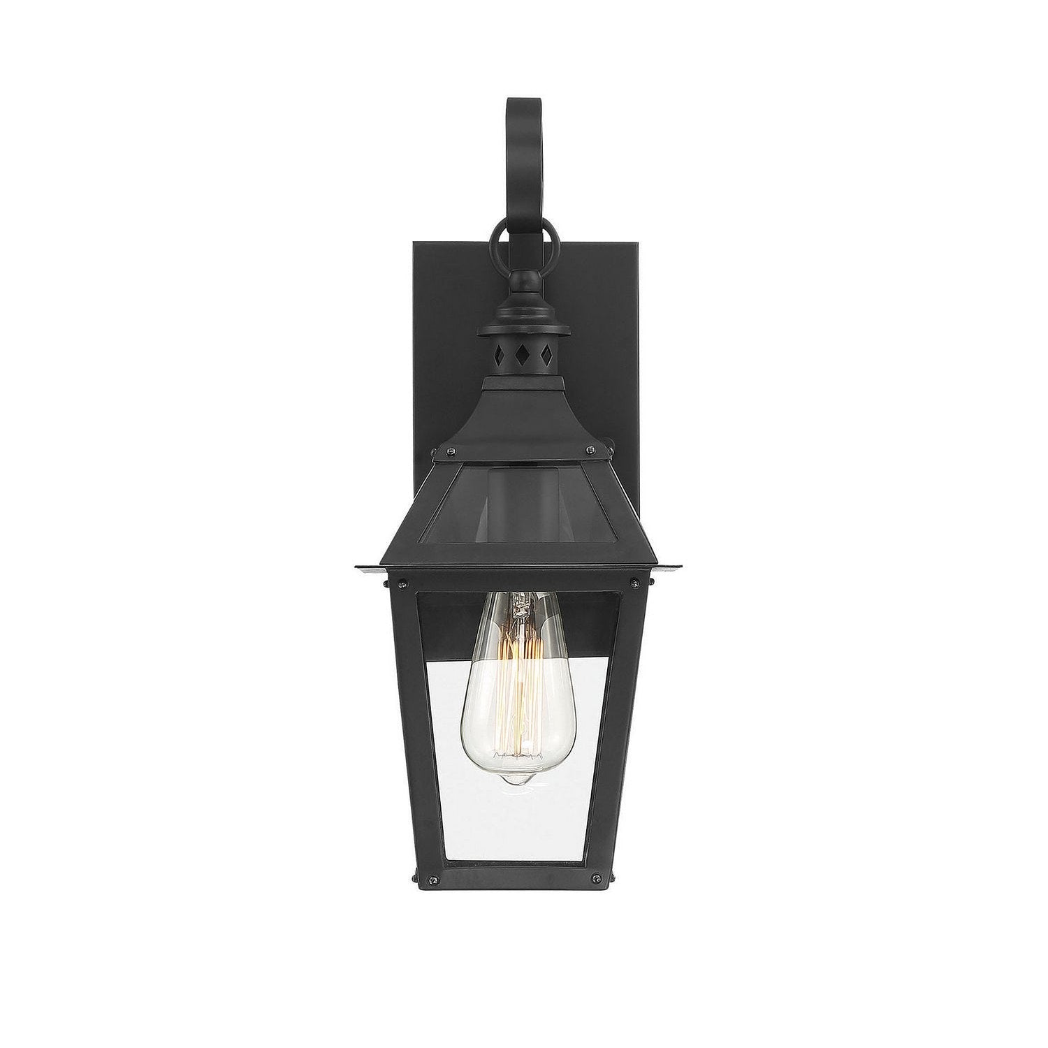 Savoy House - 5-720-153 - One Light Wall Sconce - Jackson - Black with Gold Highlights