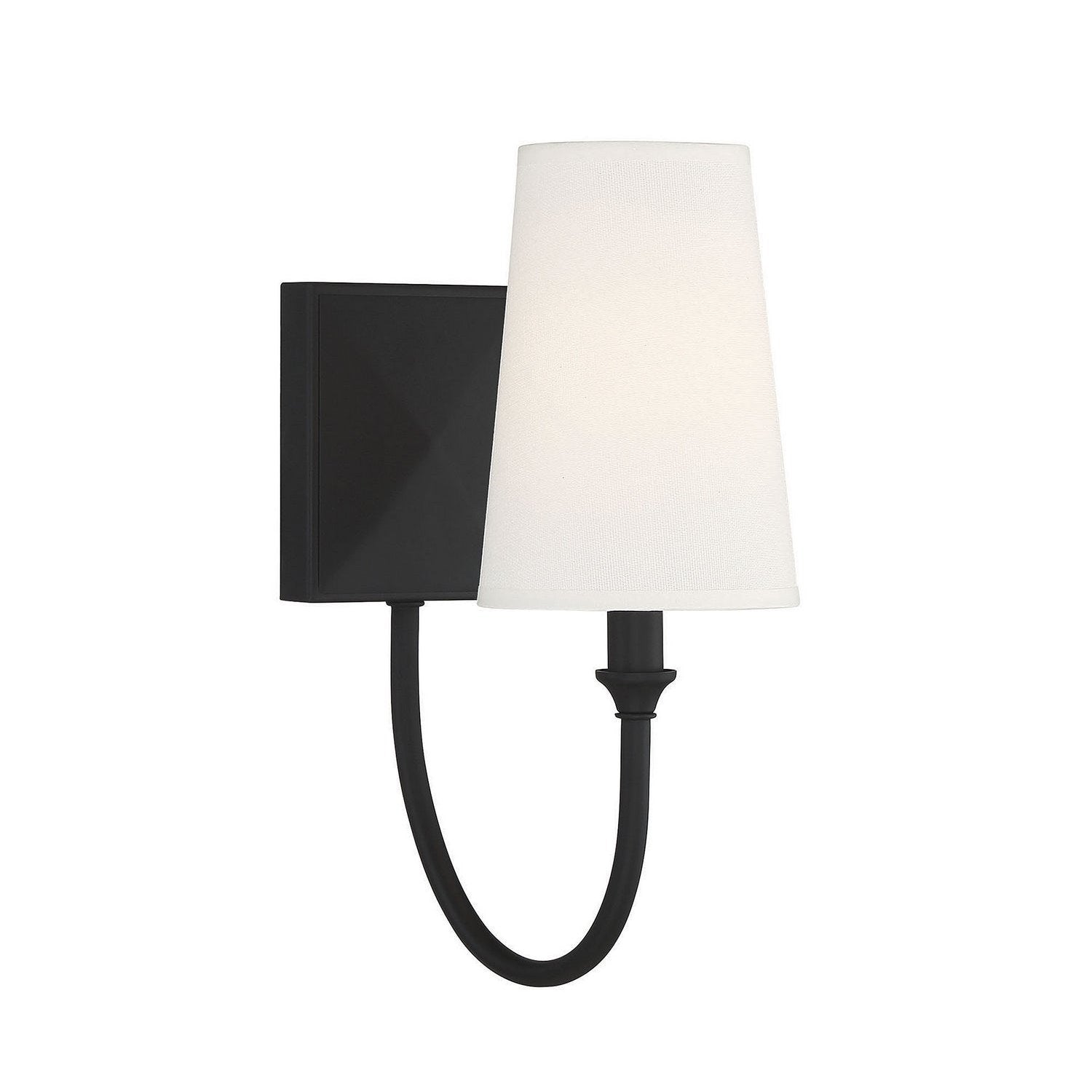 Savoy House - 9-2542-1-89 - One Light Wall Sconce - Cameron - Matte Black
