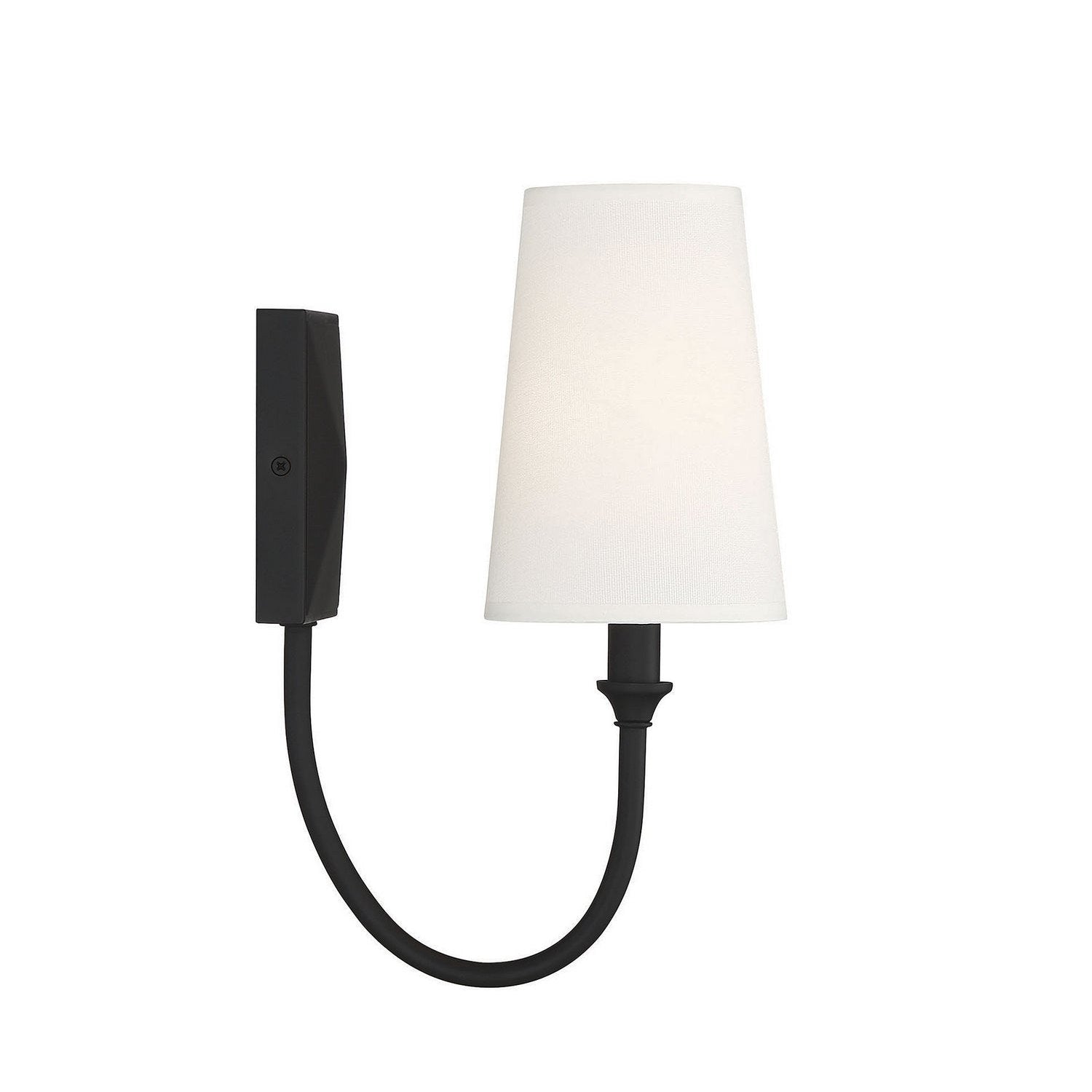 Savoy House - 9-2542-1-89 - One Light Wall Sconce - Cameron - Matte Black