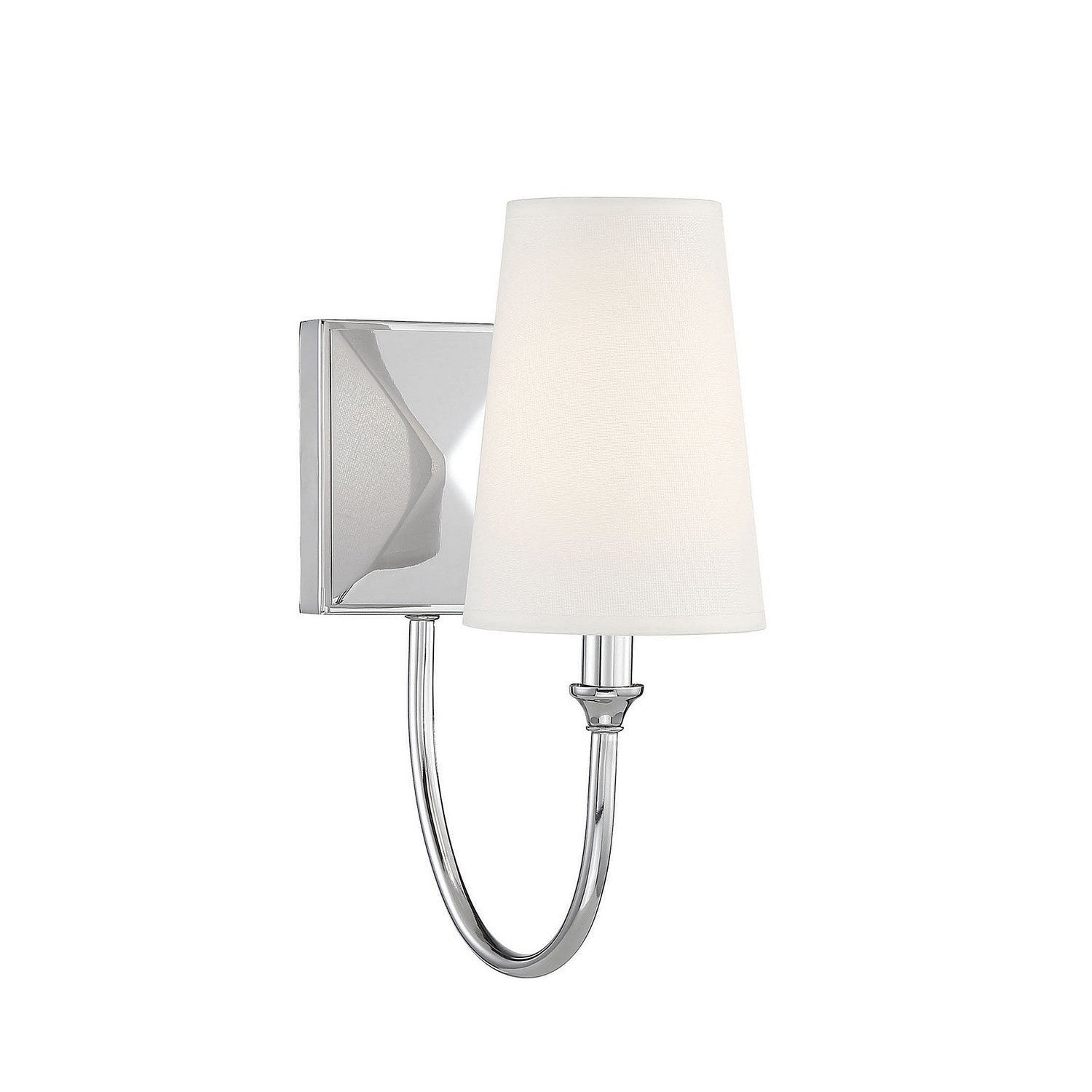 Savoy House - 9-2542-1-109 - One Light Wall Sconce - Cameron - Polished Nickel