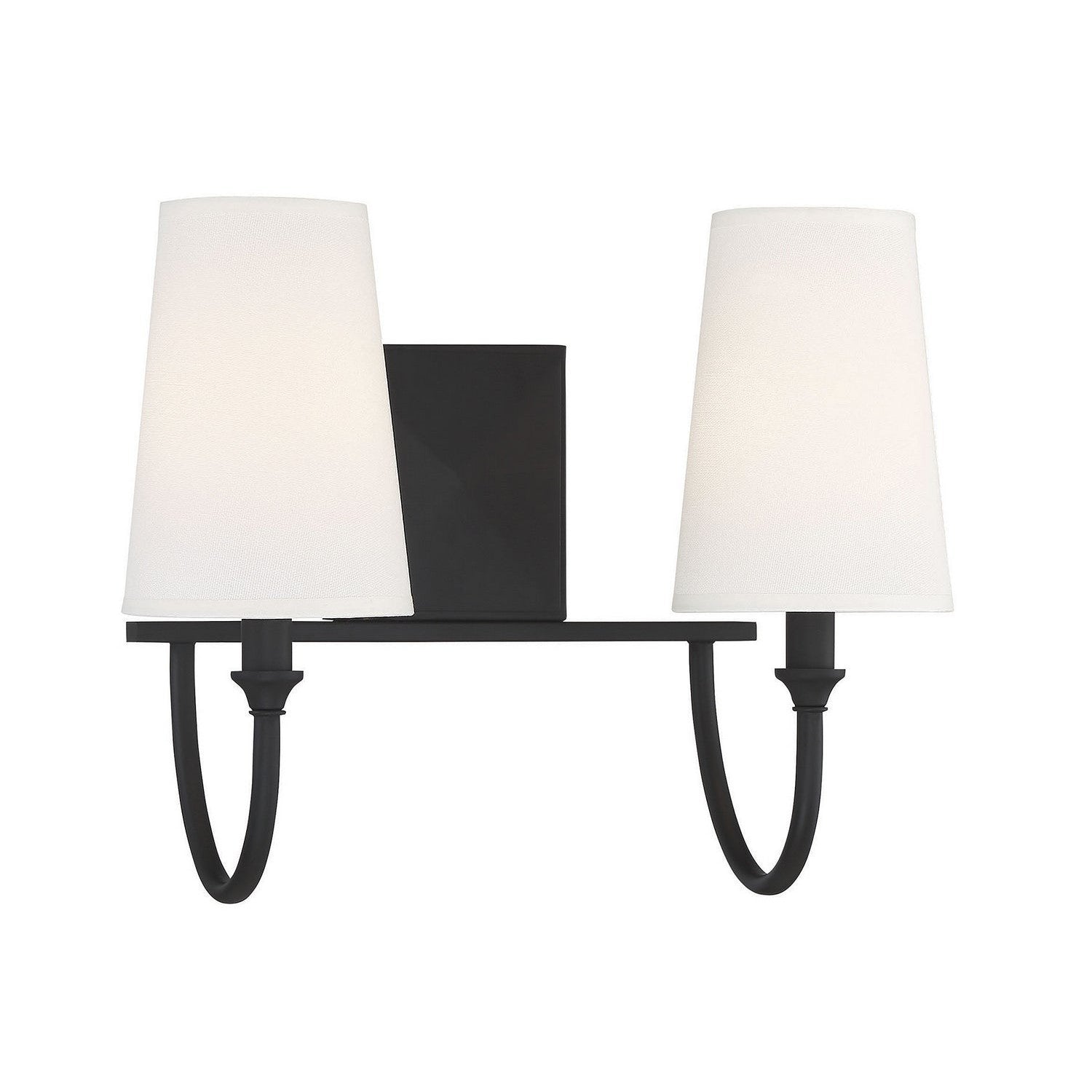 Savoy House - 8-2542-2-89 - Two Light Bath Bar - Cameron - Matte Black