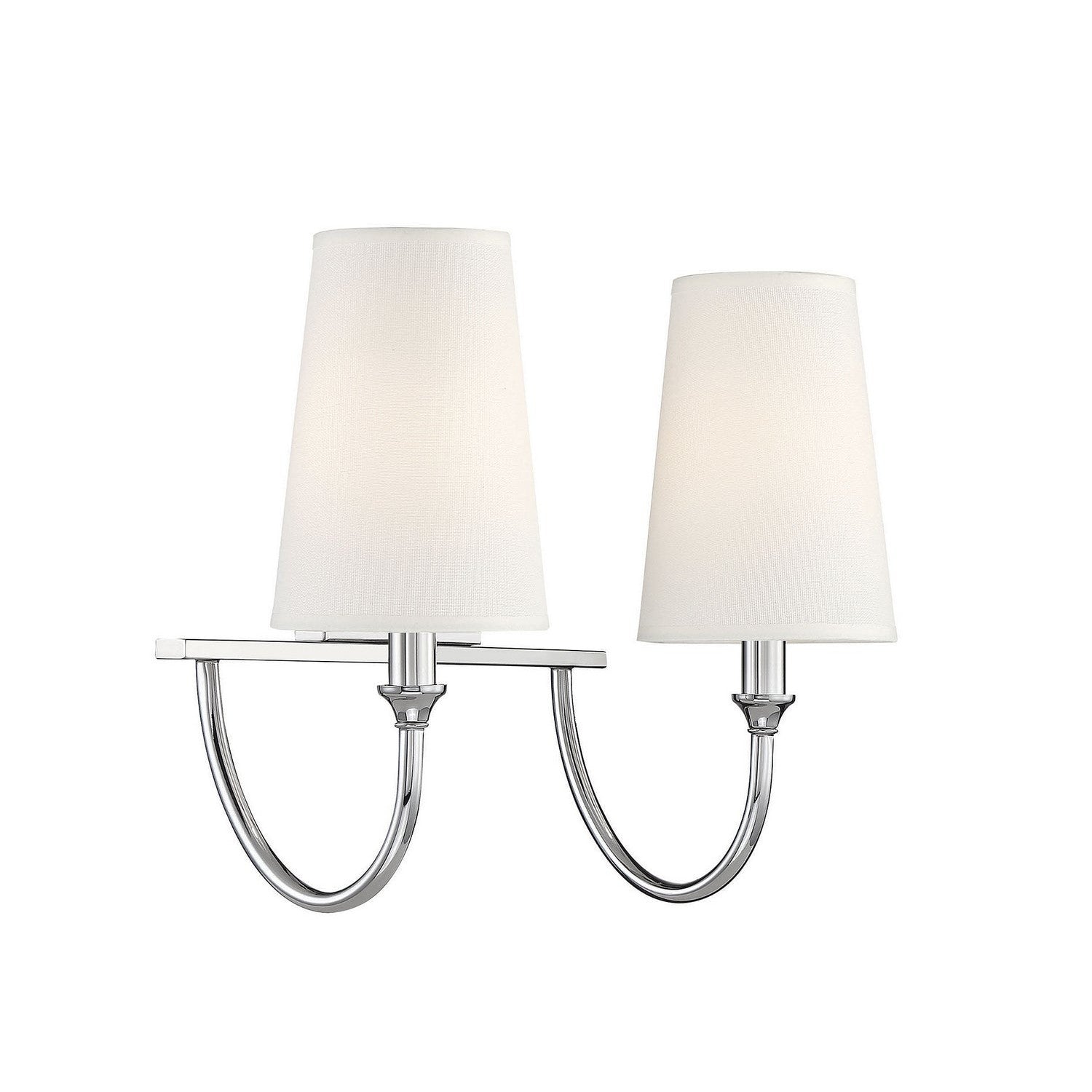 Savoy House - 8-2542-2-109 - Two Light Bath Bar - Cameron - Polished Nickel