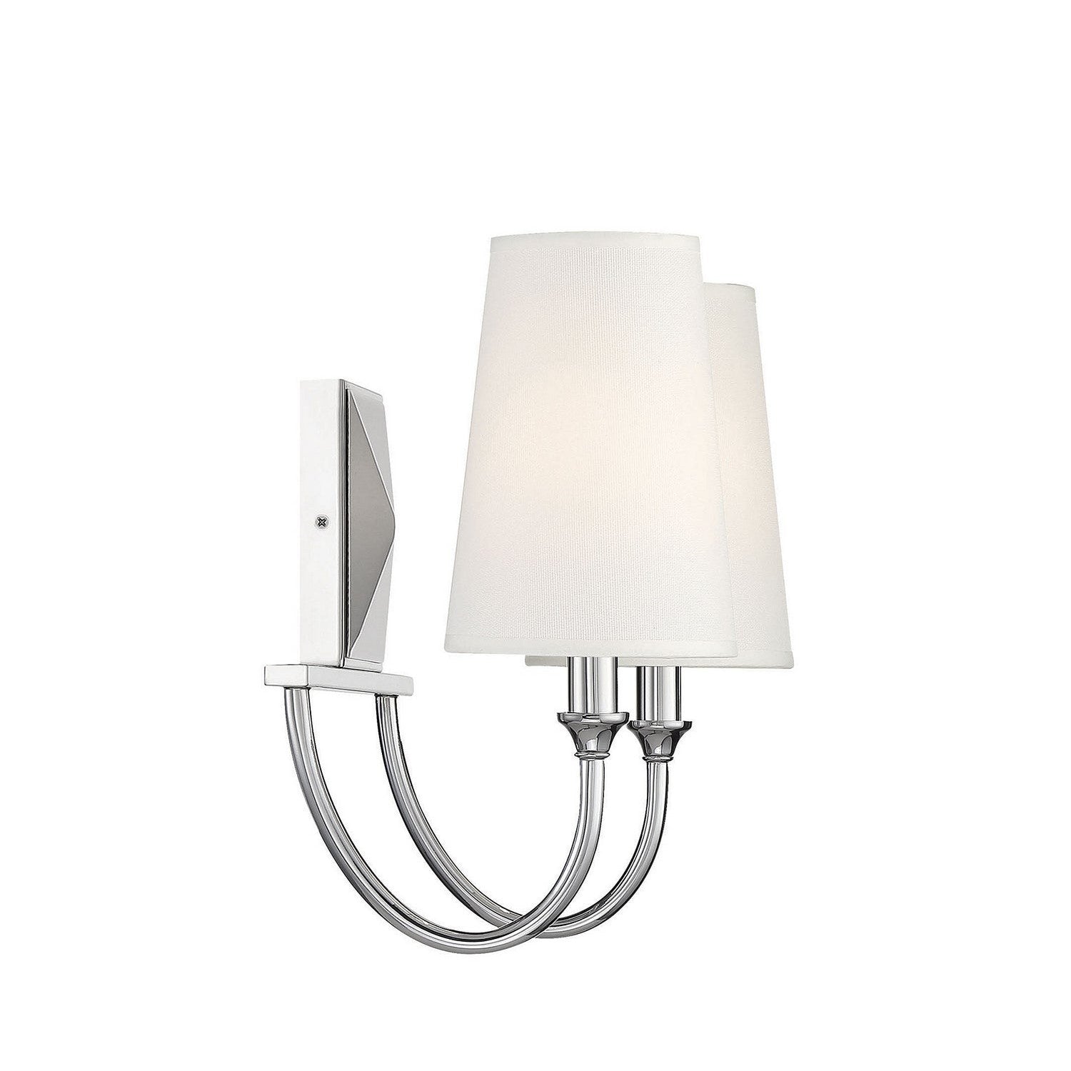 Savoy House - 8-2542-2-109 - Two Light Bath Bar - Cameron - Polished Nickel