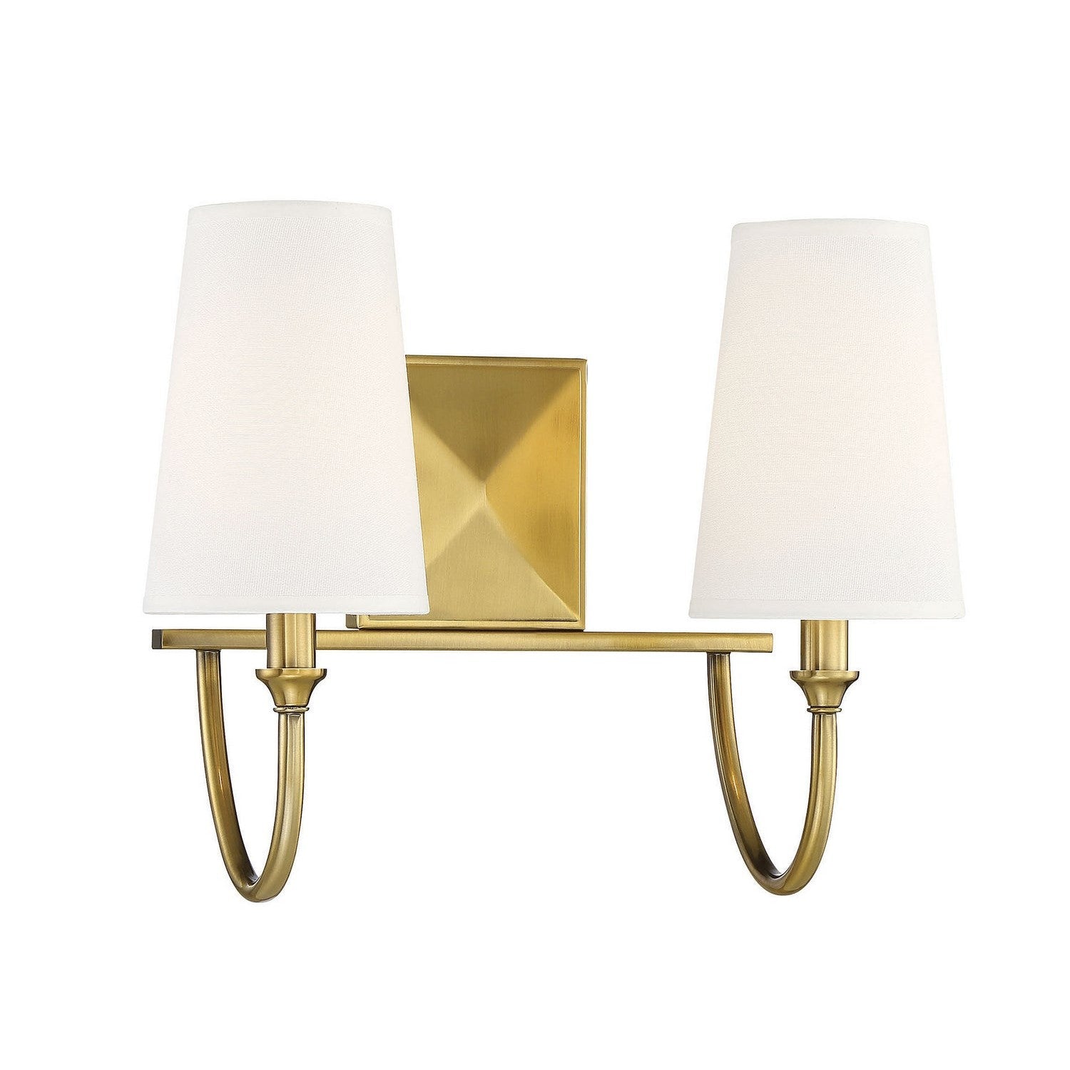 Savoy House - 8-2542-2-322 - Two Light Bath Bar - Cameron - Warm Brass