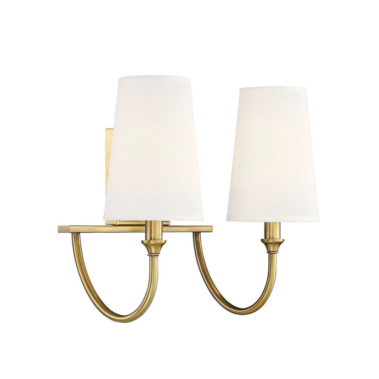 Savoy House - 8-2542-2-322 - Two Light Bath Bar - Cameron - Warm Brass