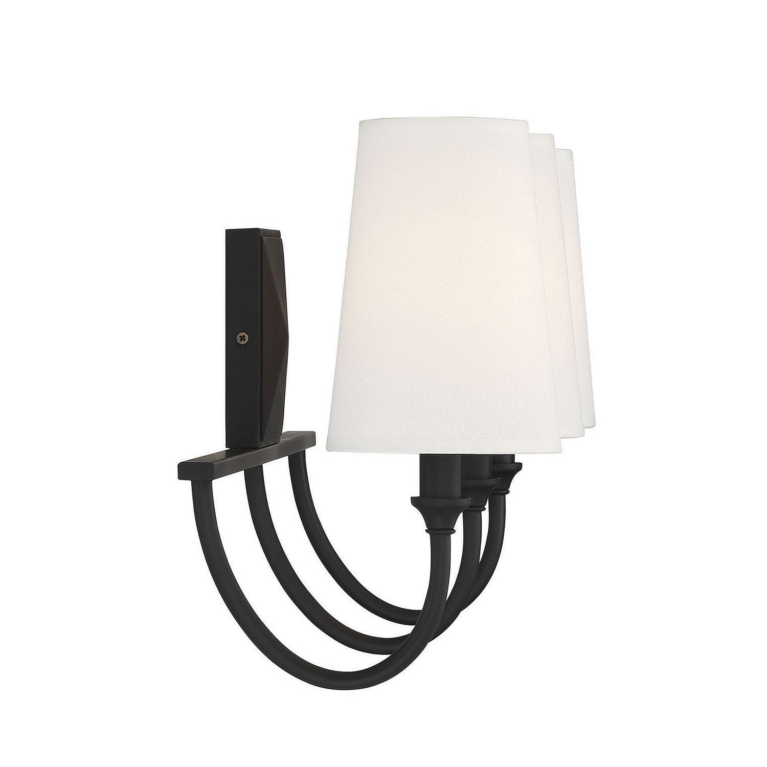 Savoy House - 8-2542-3-89 - Three Light Bath Bar - Cameron - Matte Black