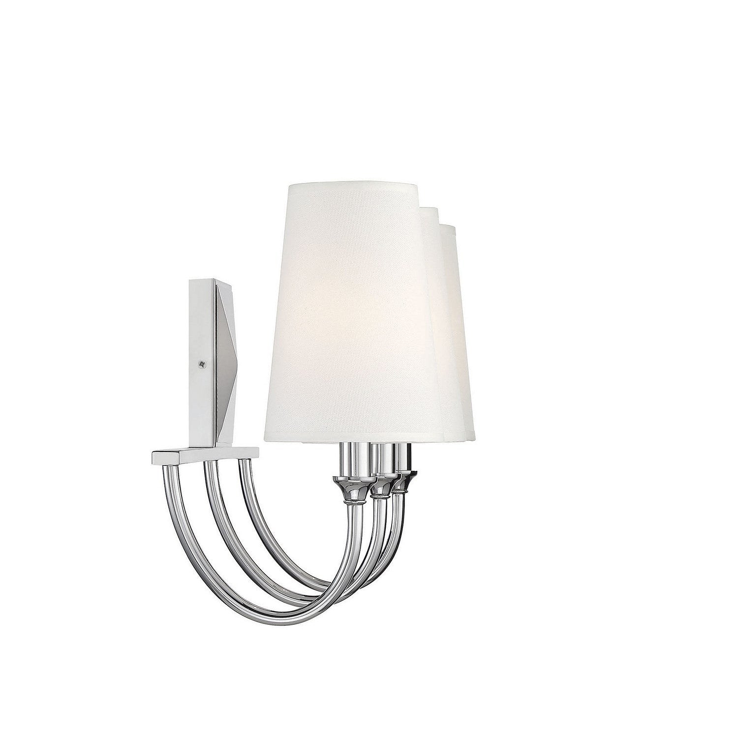 Savoy House - 8-2542-3-109 - Three Light Bath Bar - Cameron - Polished Nickel