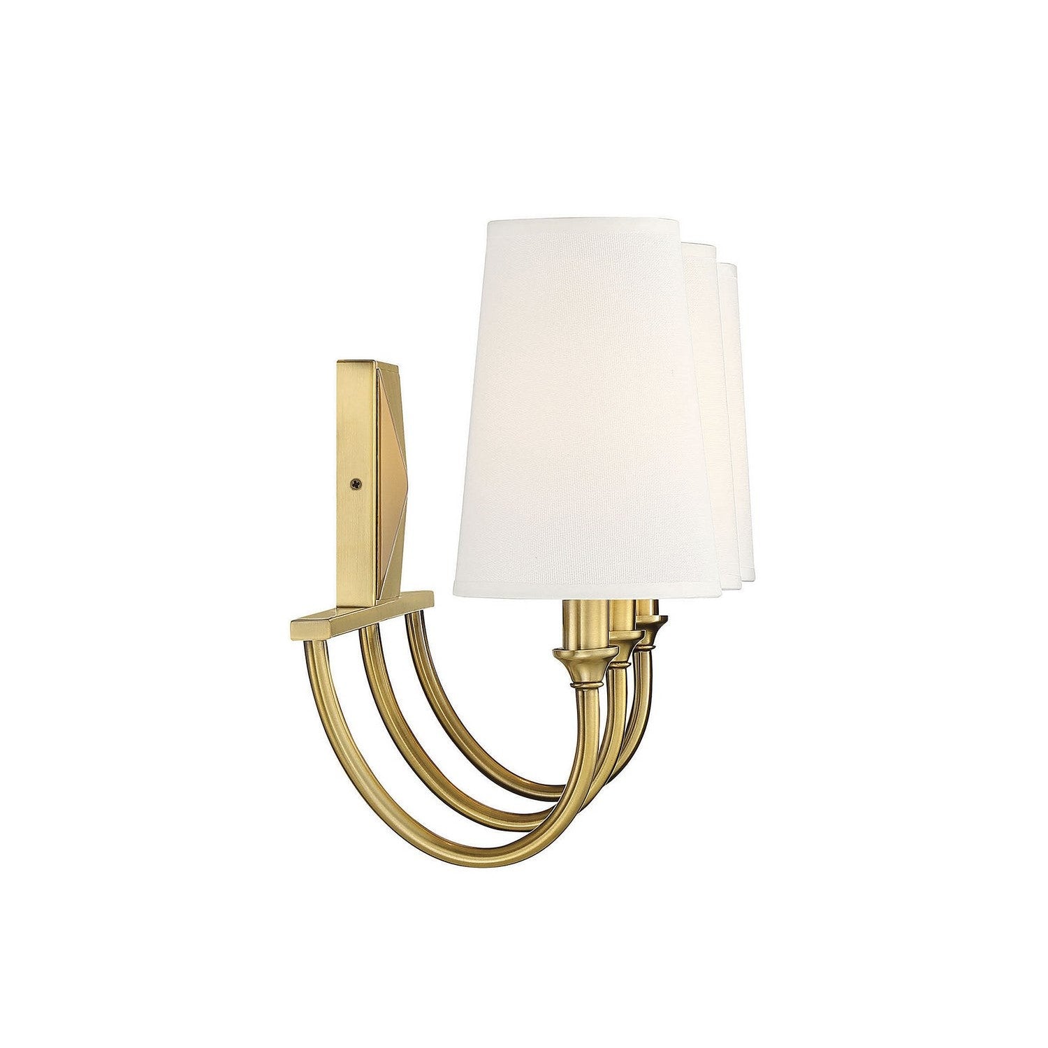 Savoy House - 8-2542-3-322 - Three Light Bath Bar - Cameron - Warm Brass