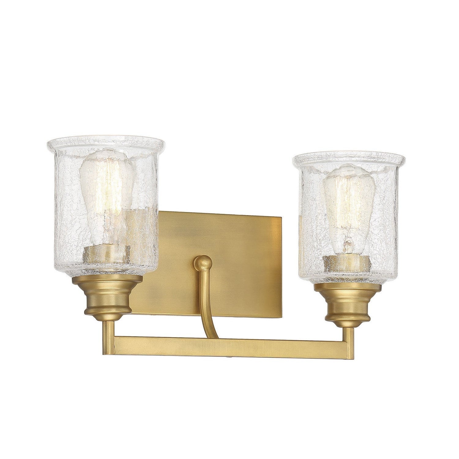 Savoy House - 8-1972-2-322 - Two Light Bath Bar - Hampton - Warm Brass