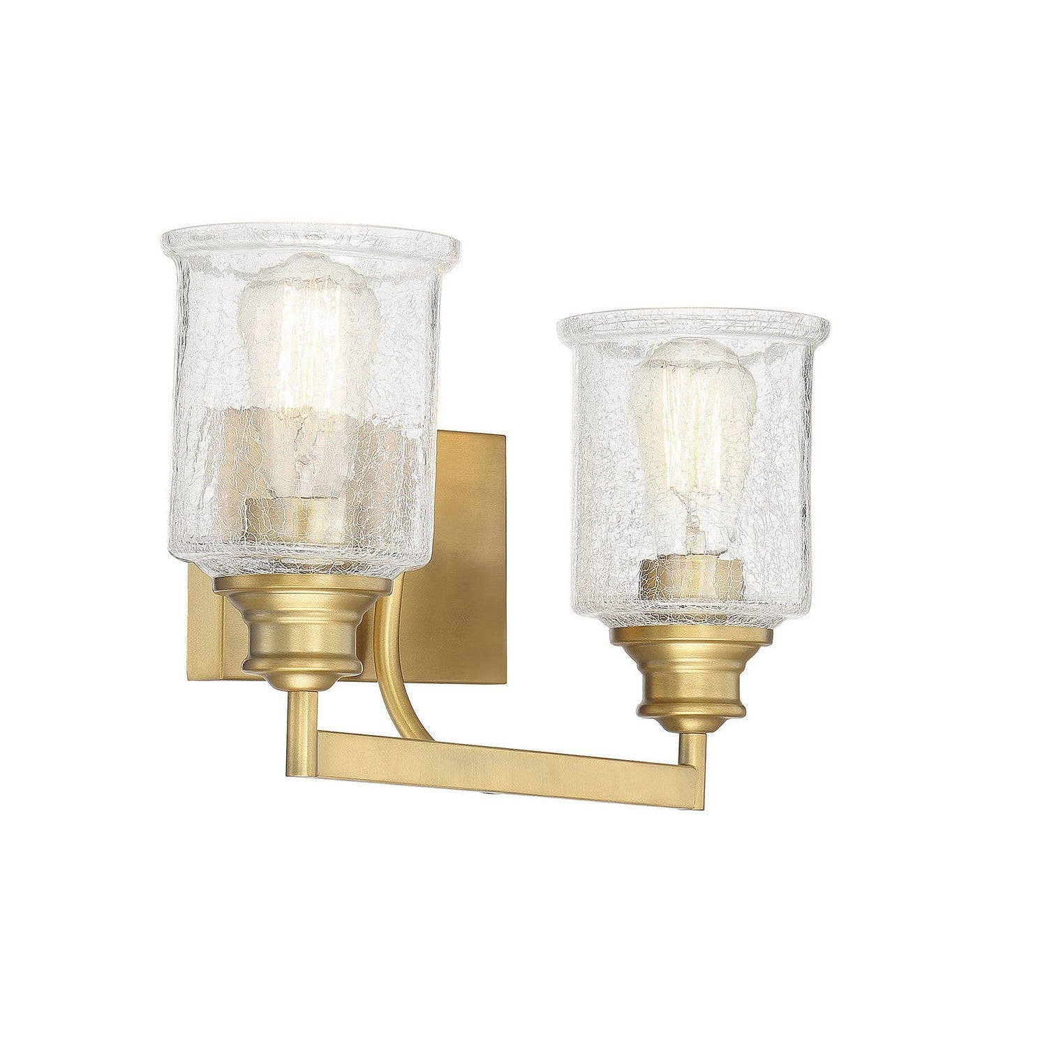 Savoy House - 8-1972-2-322 - Two Light Bath Bar - Hampton - Warm Brass