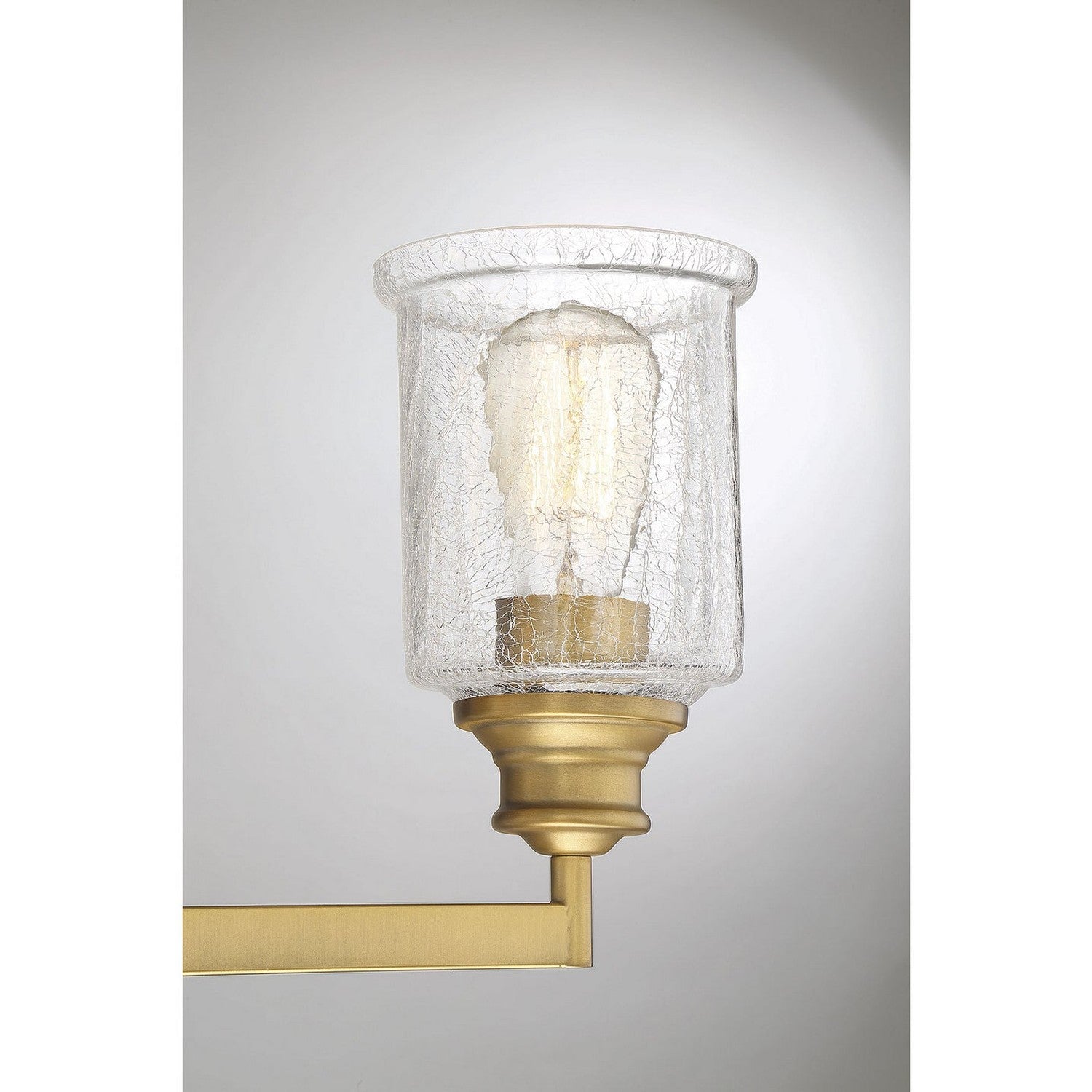 Savoy House - 8-1972-3-322 - Three Light Bath Bar - Hampton - Warm Brass