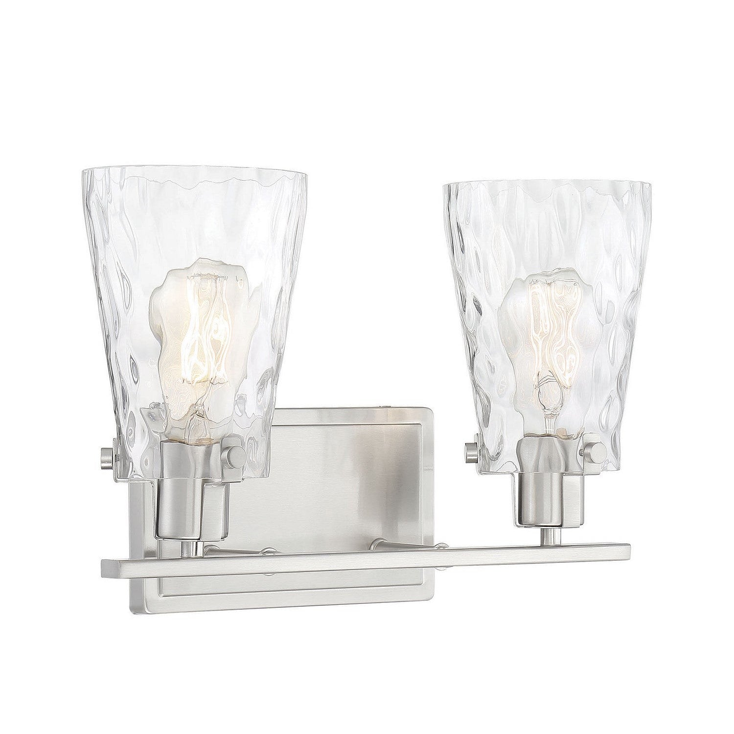 Savoy House - 8-4508-2-SN - Two Light Bath Bar - Vaughan - Satin Nickel