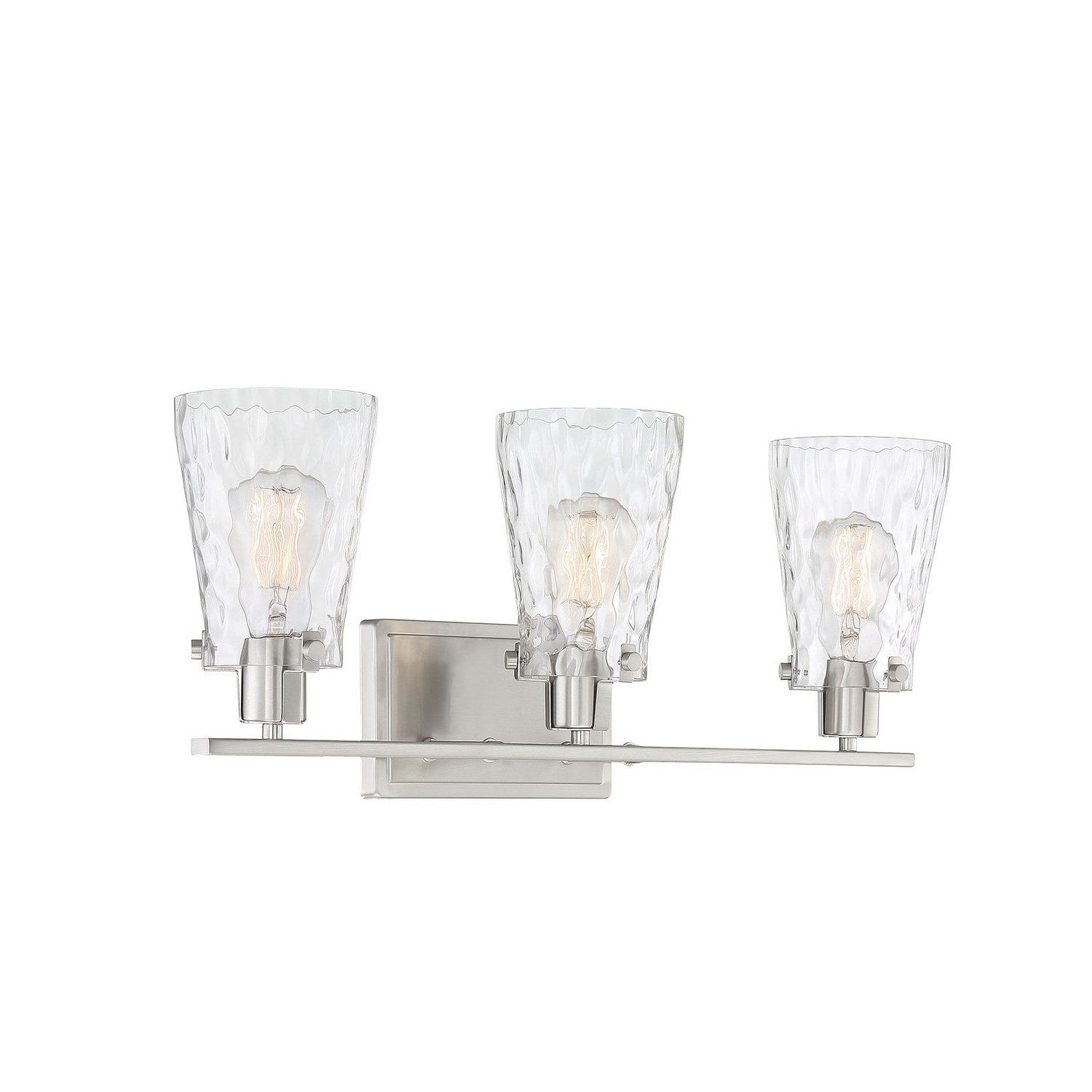Savoy House - 8-4508-3-SN - Three Light Bath Bar - Vaughan - Satin Nickel