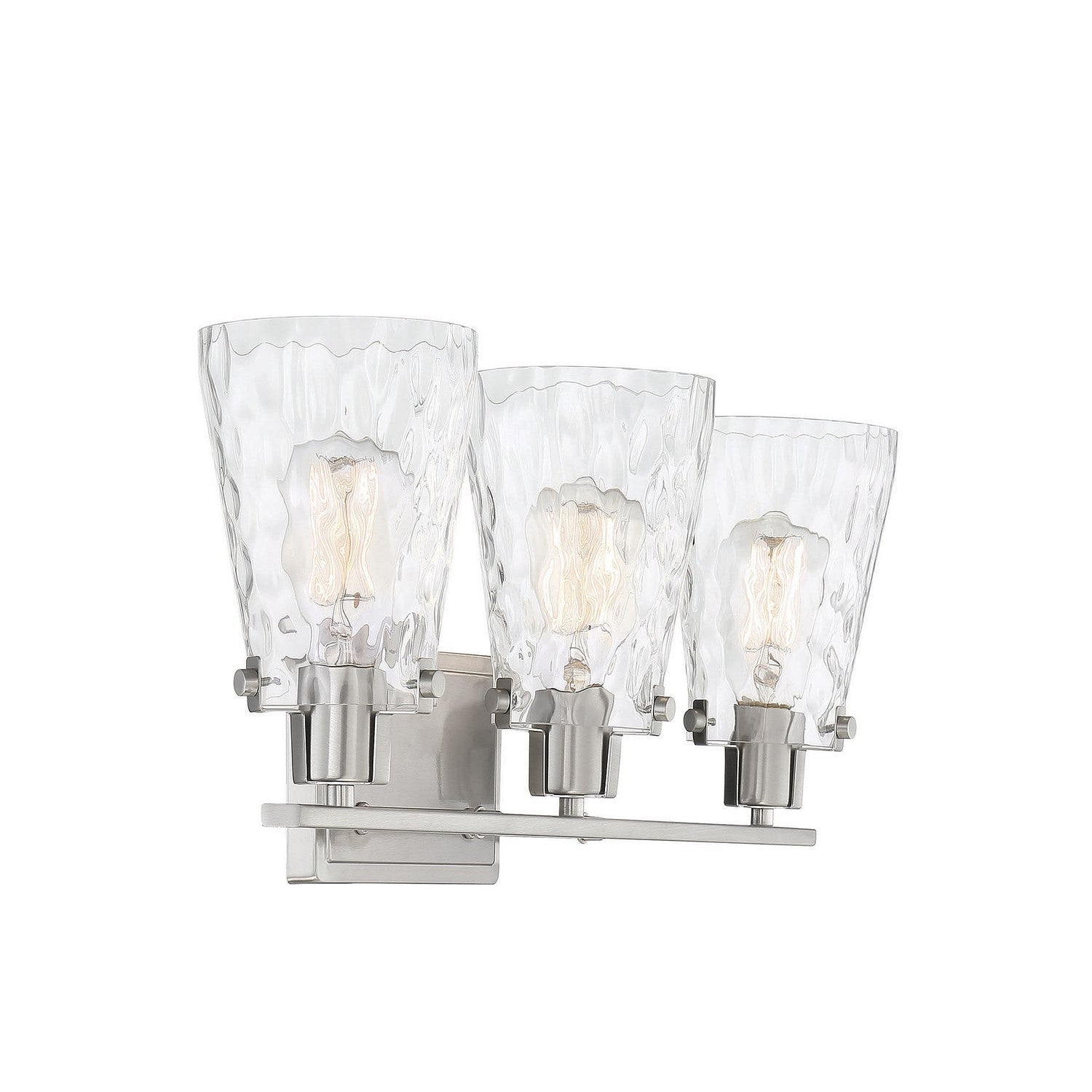 Savoy House - 8-4508-3-SN - Three Light Bath Bar - Vaughan - Satin Nickel