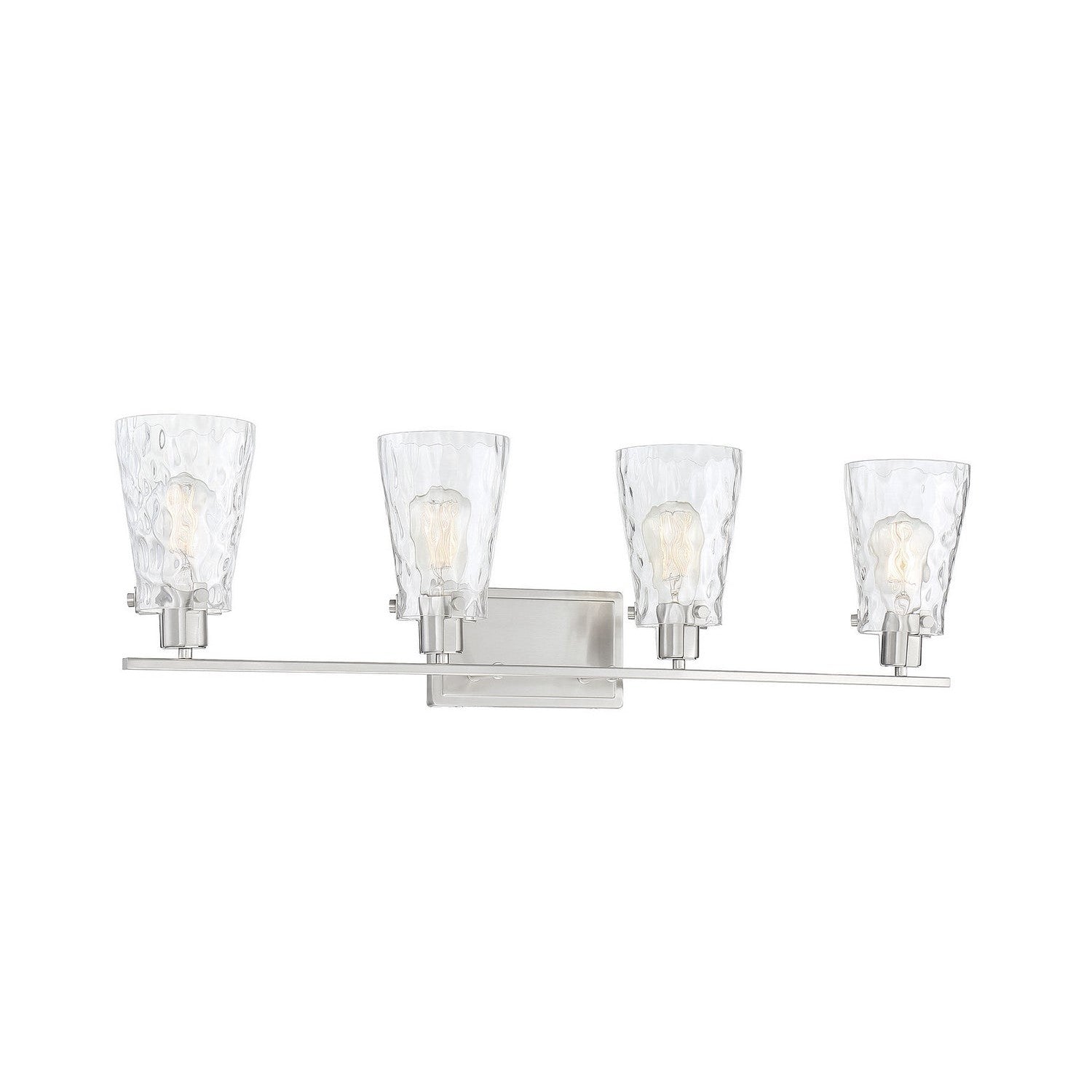 Savoy House - 8-4508-4-SN - Four Light Bath Bar - Vaughan - Satin Nickel