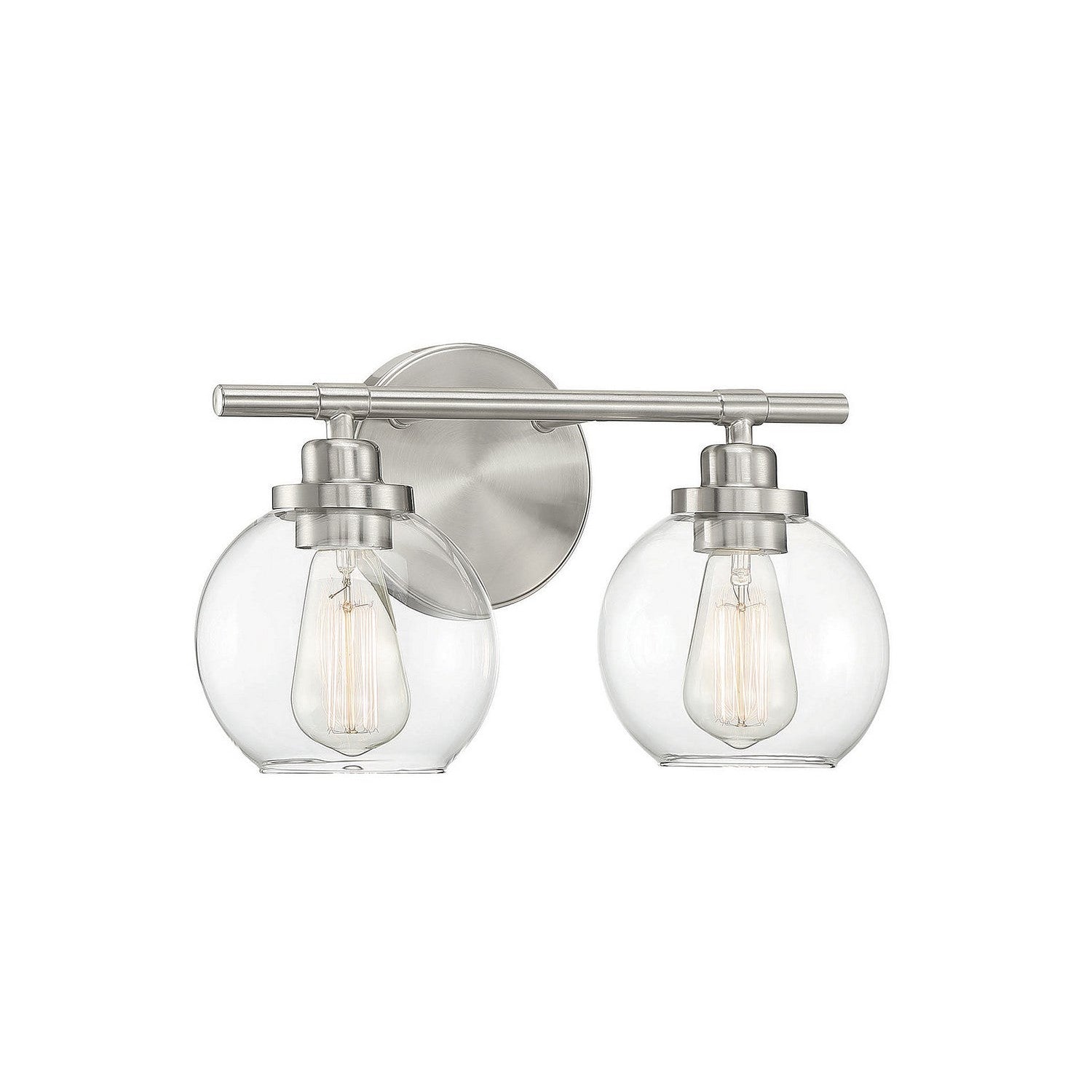Savoy House - 8-4050-2-SN - Two Light Bath Bar - Carson - Satin Nickel