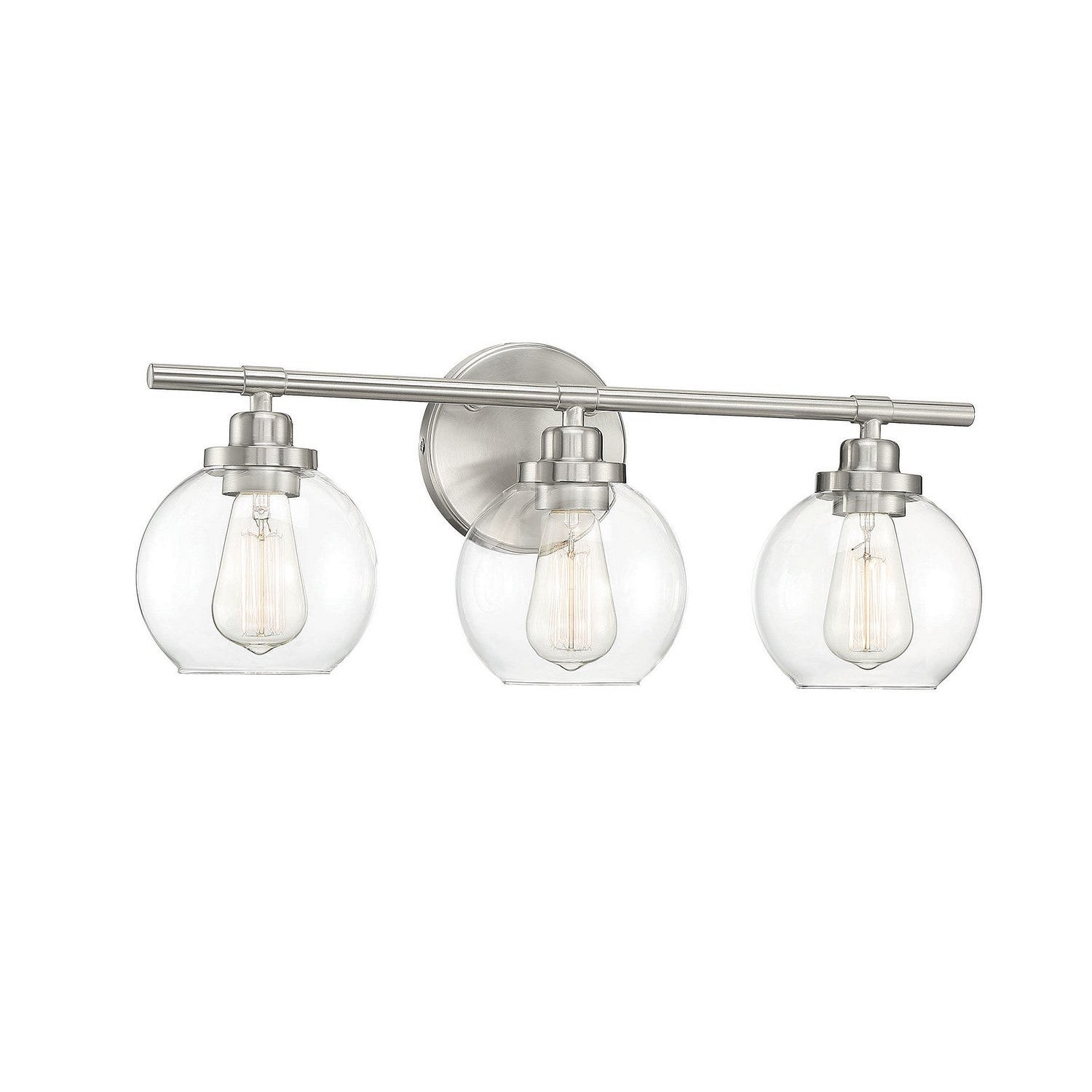 Savoy House - 8-4050-3-SN - Three Light Bath Bar - Carson - Satin Nickel