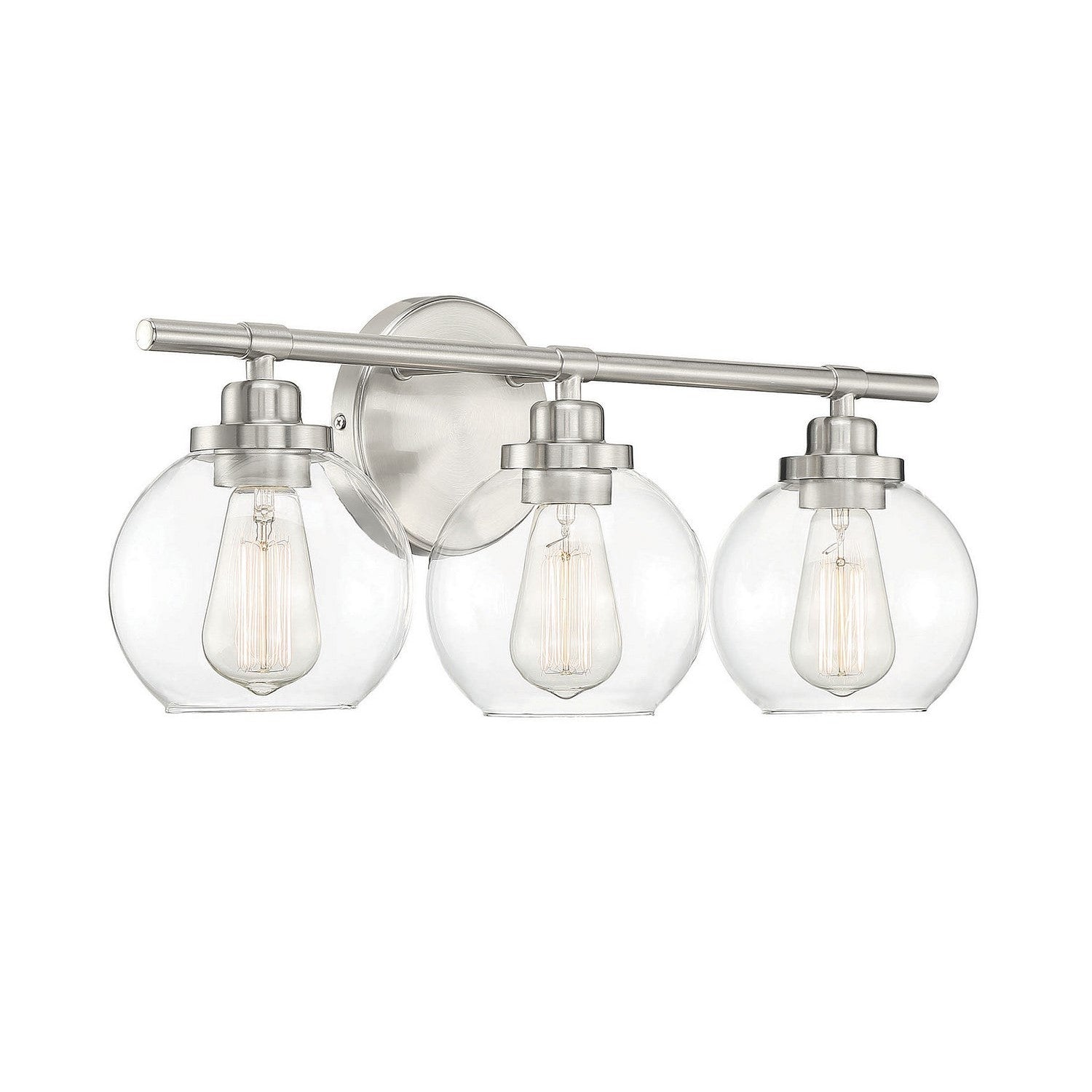 Savoy House - 8-4050-3-SN - Three Light Bath Bar - Carson - Satin Nickel