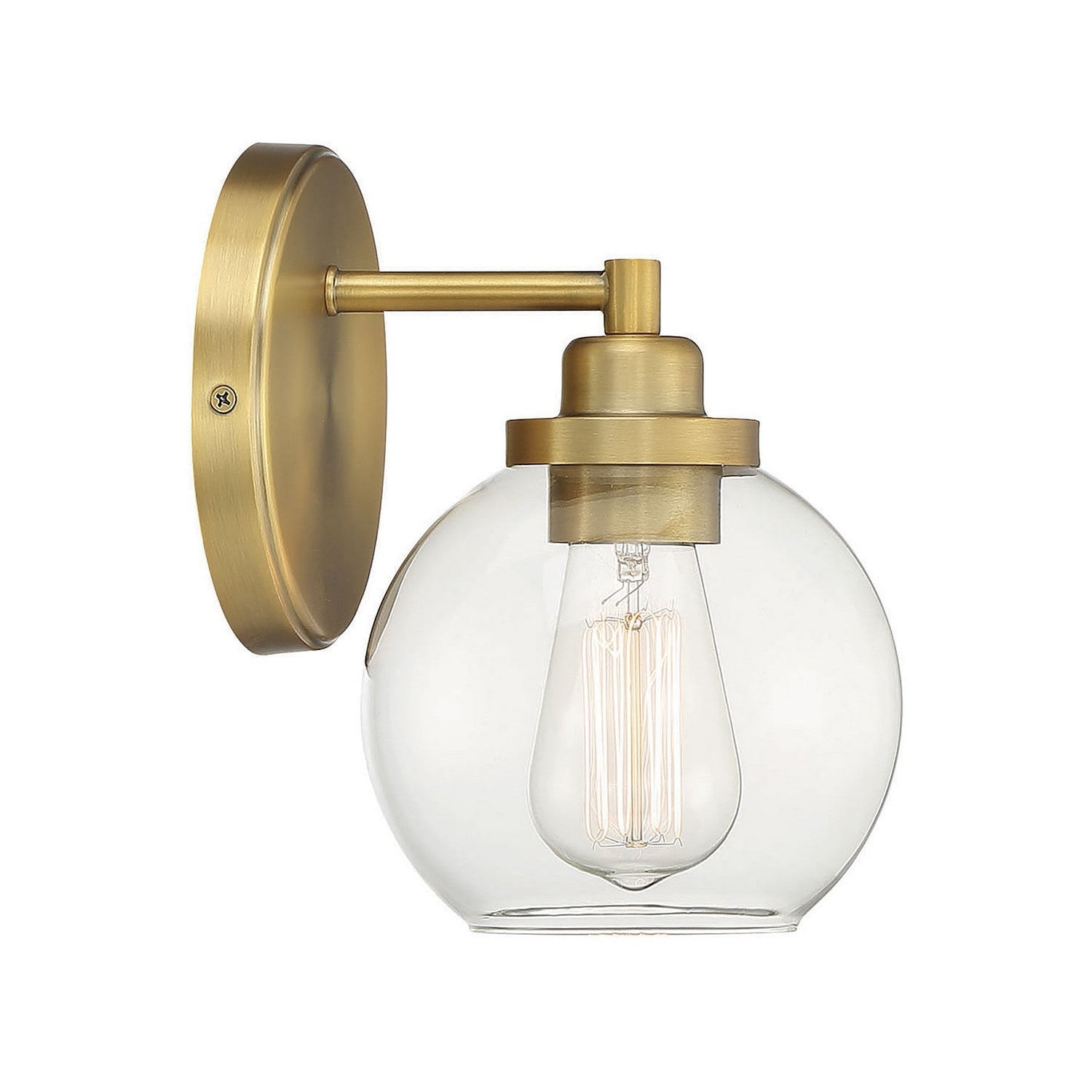 Savoy House - 9-4050-1-322 - One Light Bath - Carson - Warm Brass