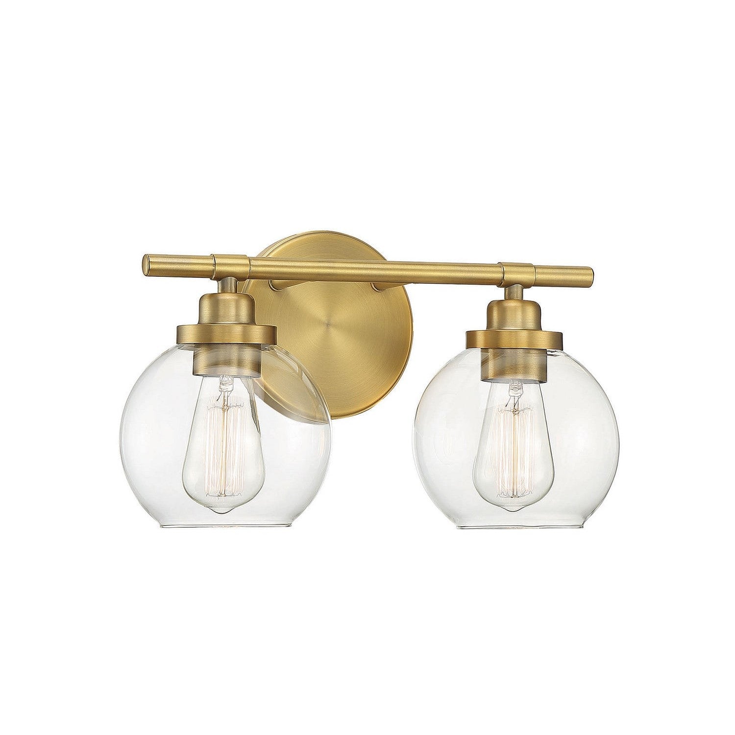 Savoy House - 8-4050-2-322 - Two Light Bath Bar - Carson - Warm Brass